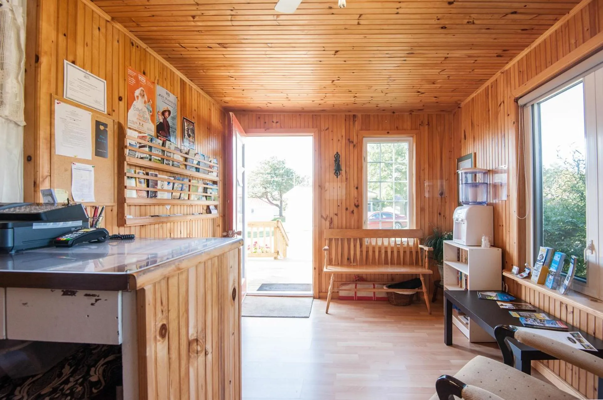 Lobby or reception in Cavendish Lodge & Cottages