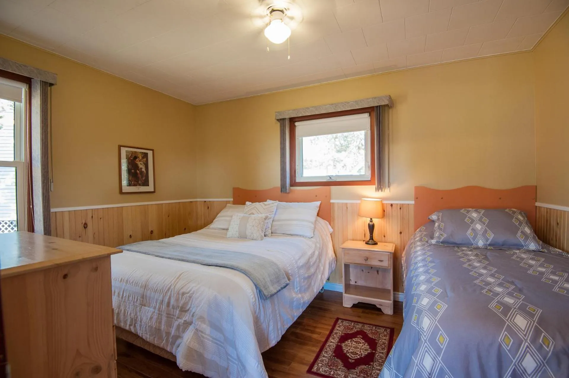 Bedroom, Bed in Cavendish Lodge & Cottages