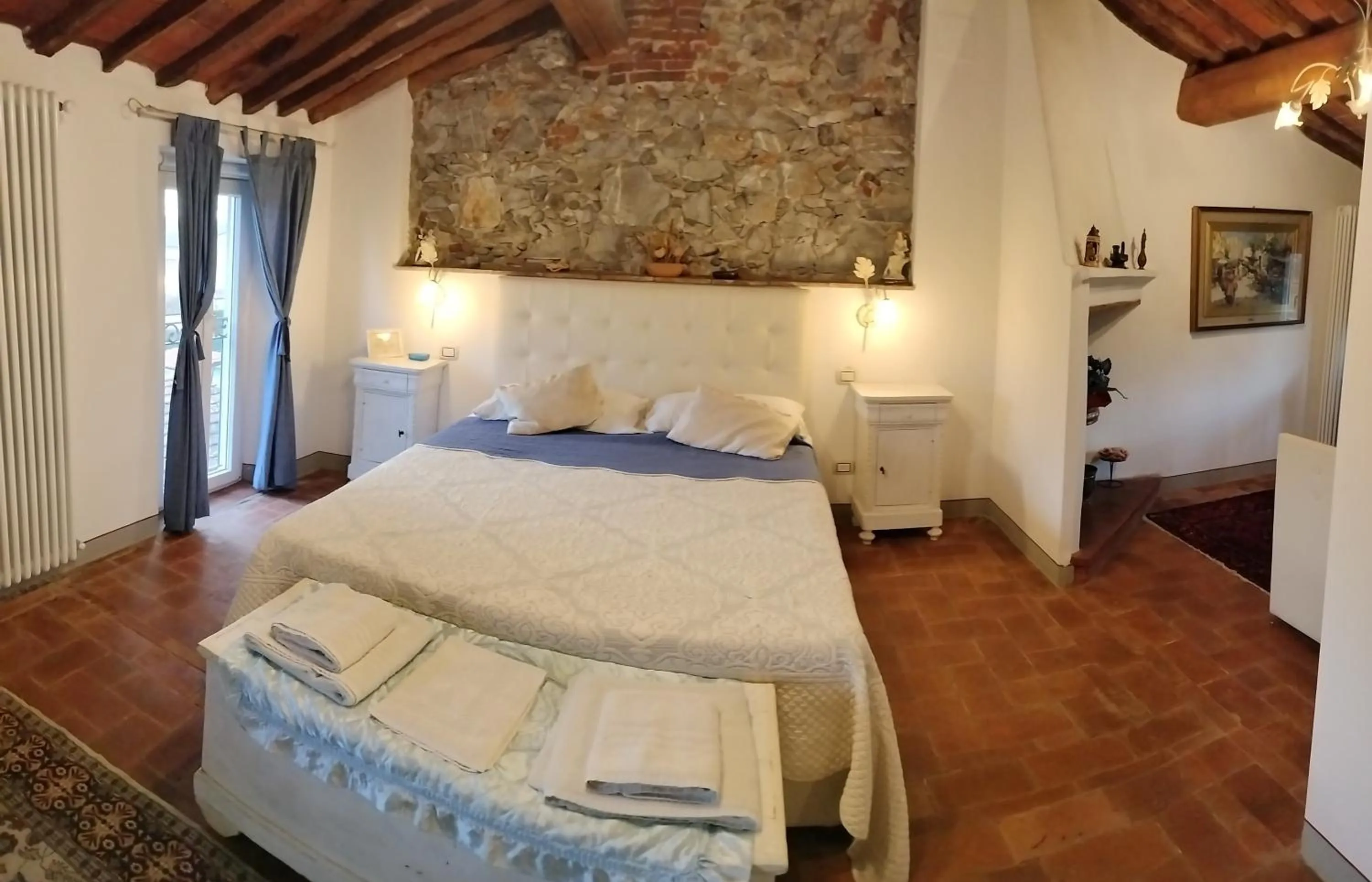 Bed in B&B La Rosa Nel Verde