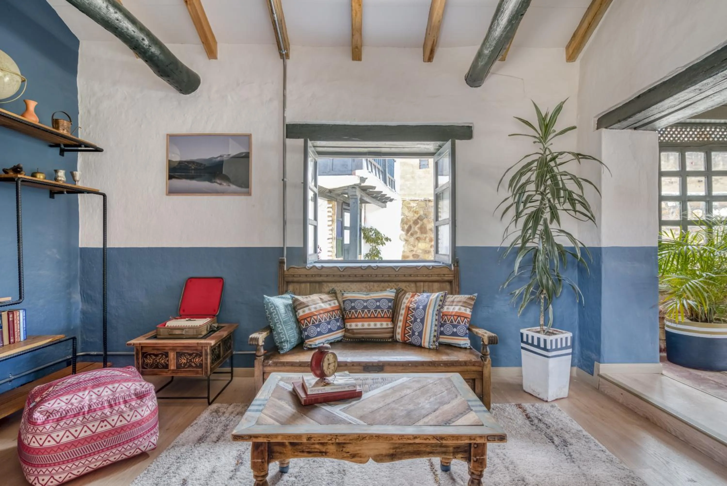 Seating area in Hotel Aceitunos