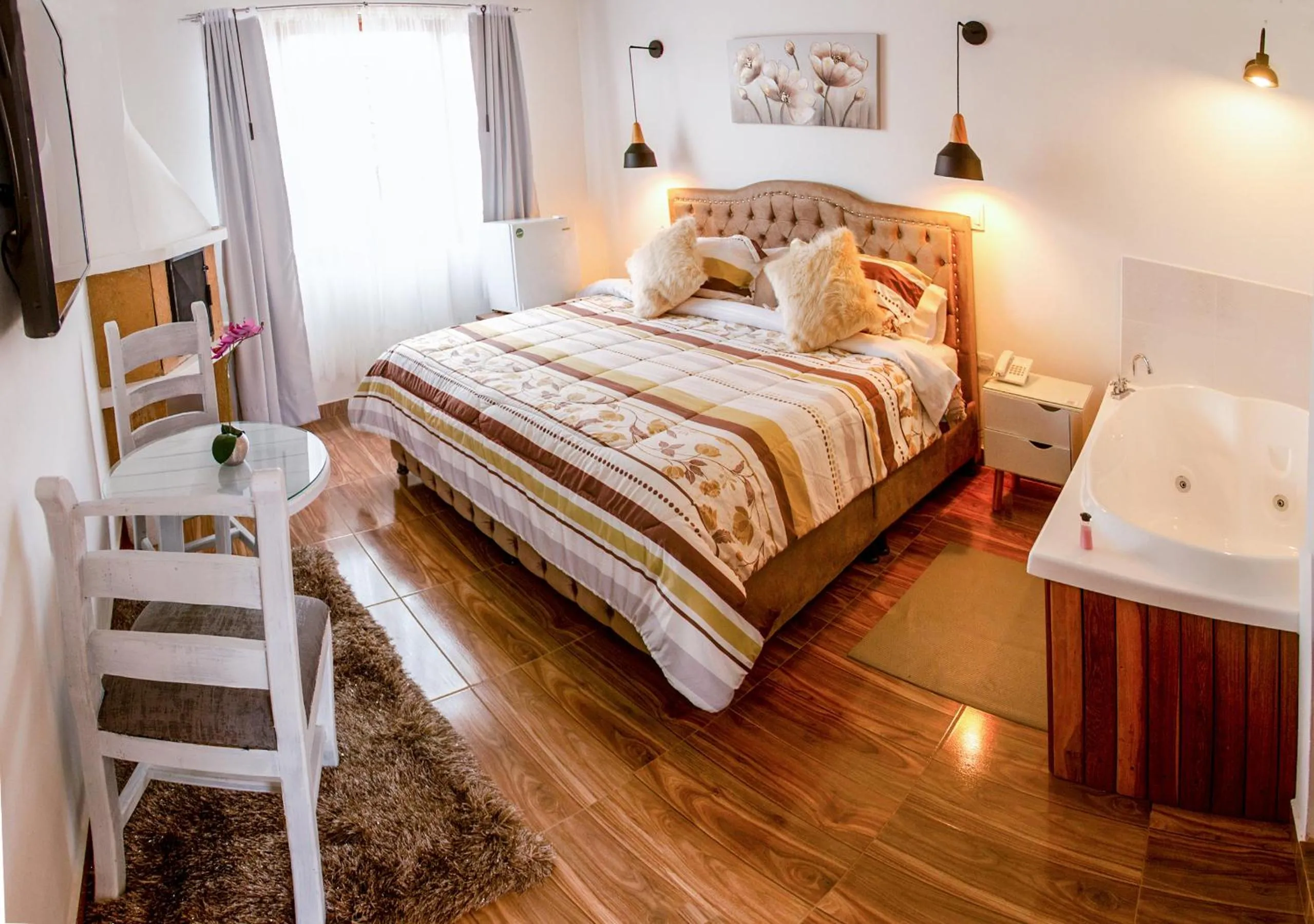 Bed in Hotel Bahía Olivo Boutique & Spa