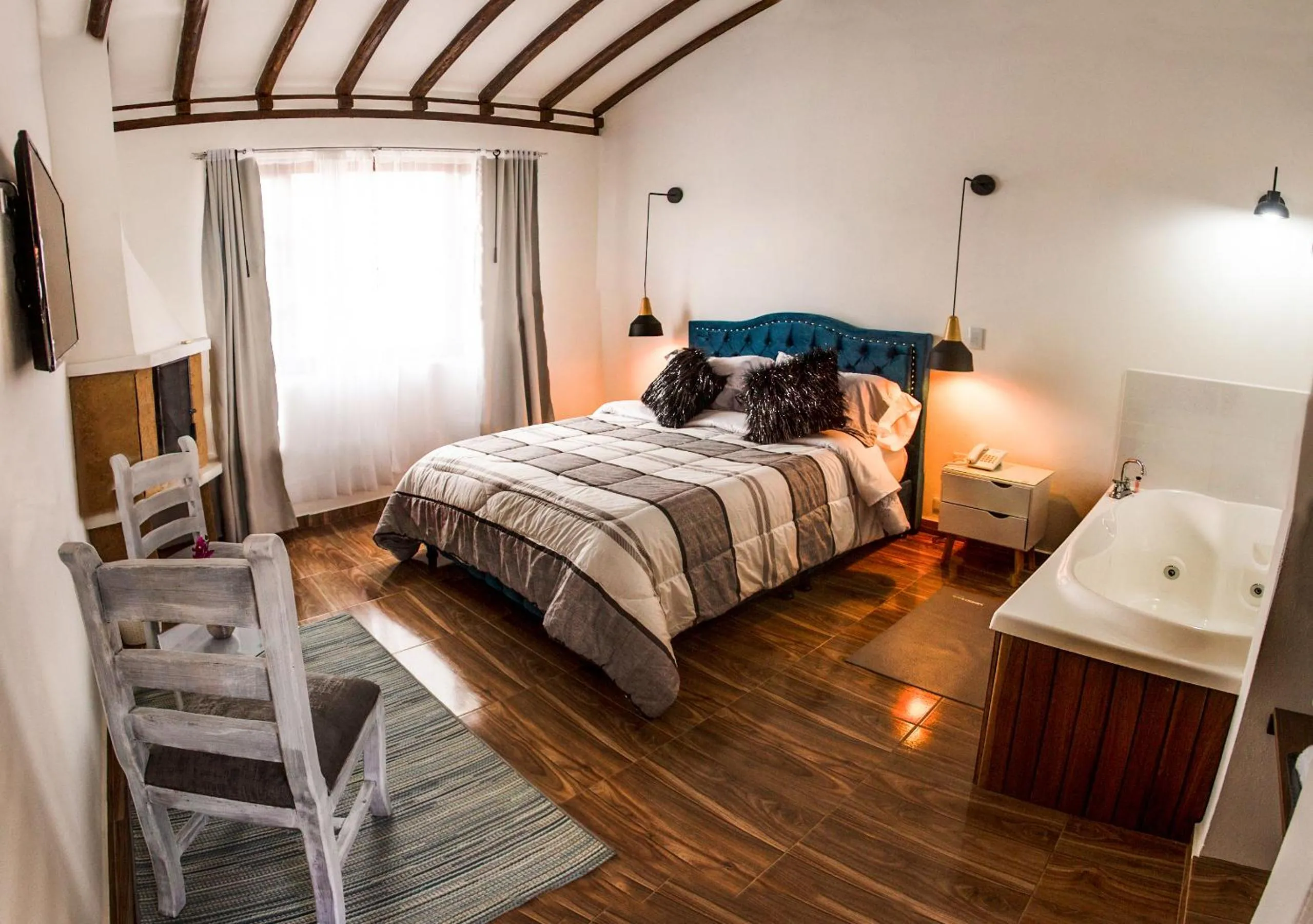 Bed in Hotel Bahía Olivo Boutique & Spa