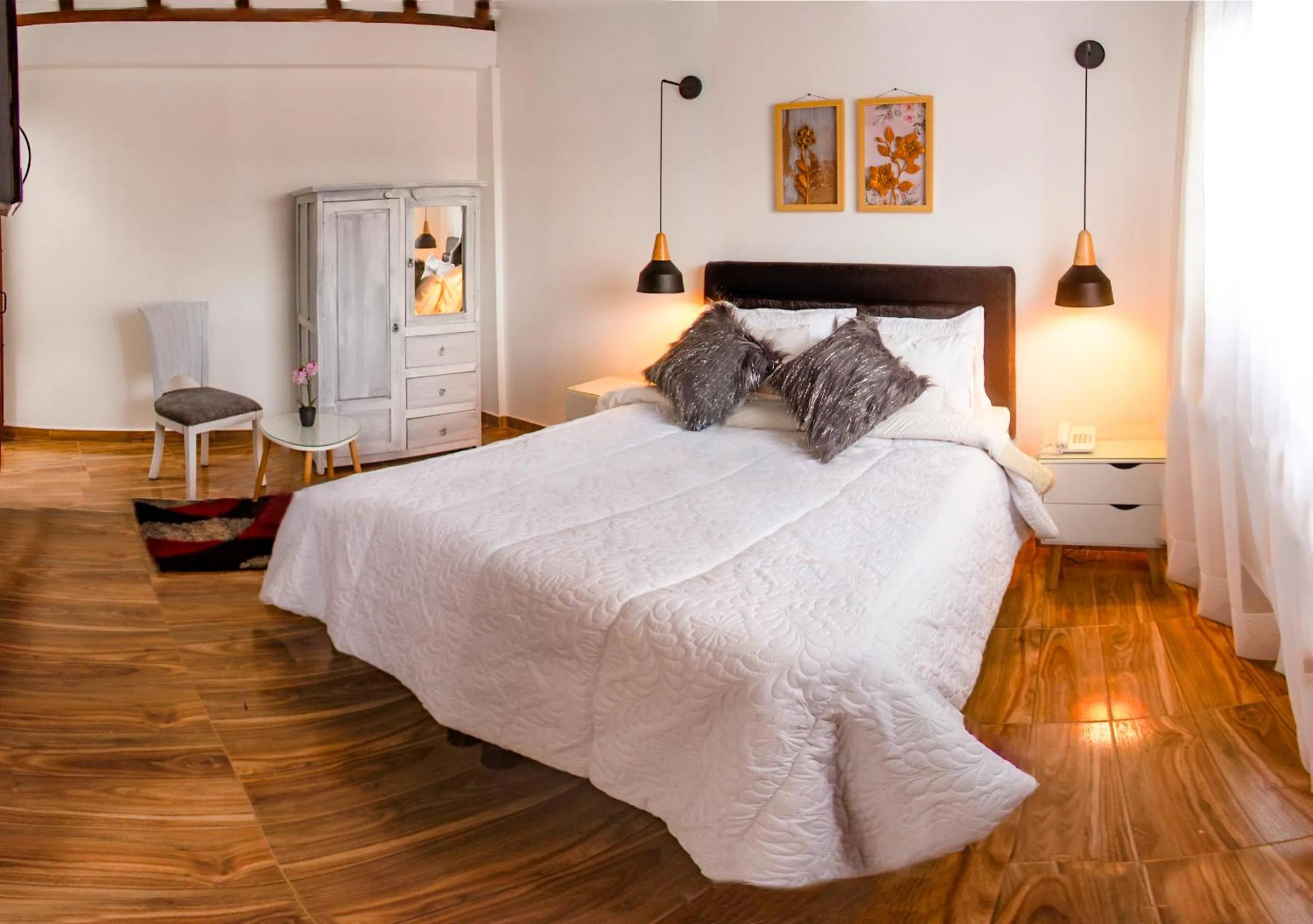 Bed in Hotel Bahía Olivo Boutique & Spa