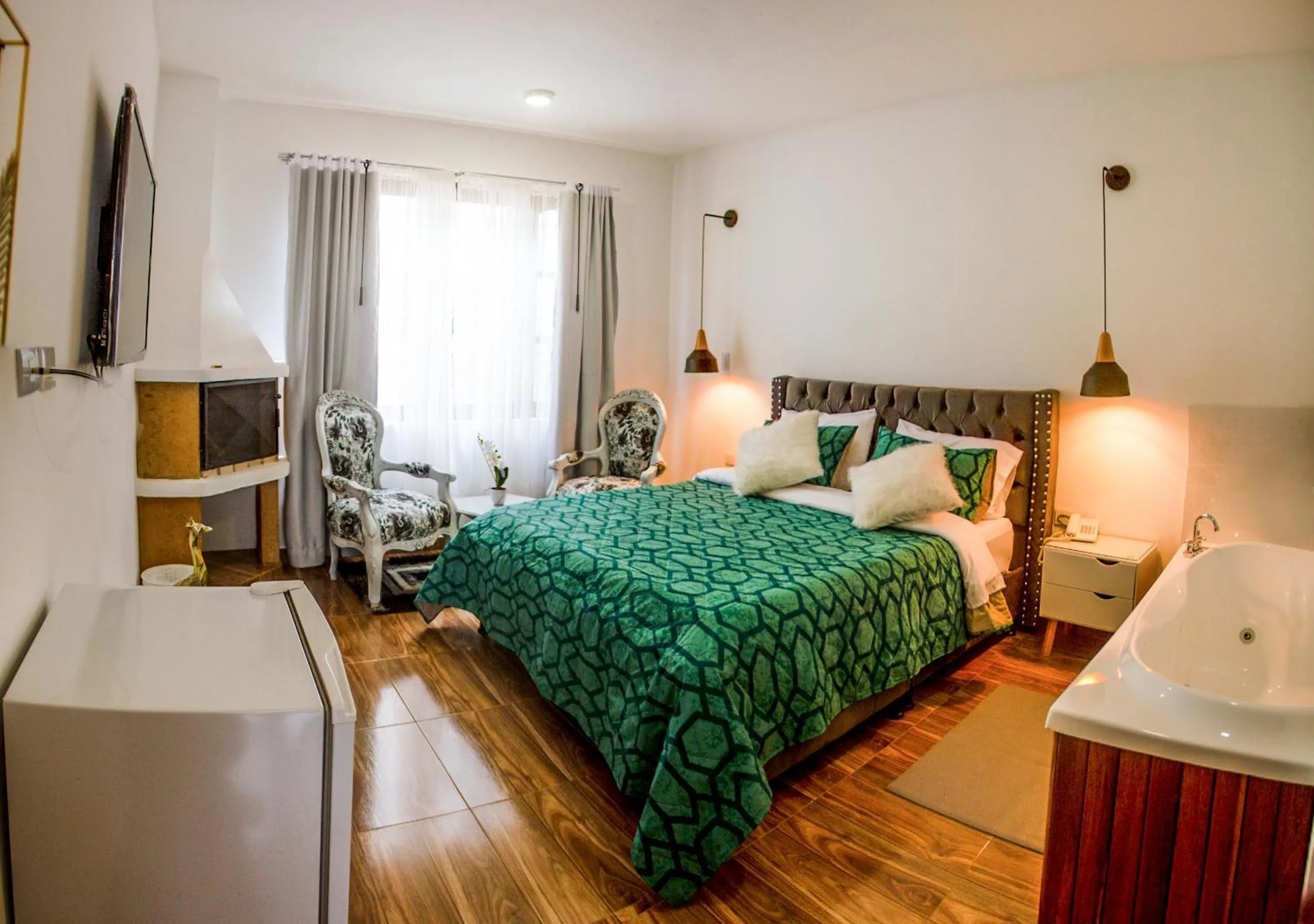 Bed in Hotel Bahía Olivo Boutique & Spa