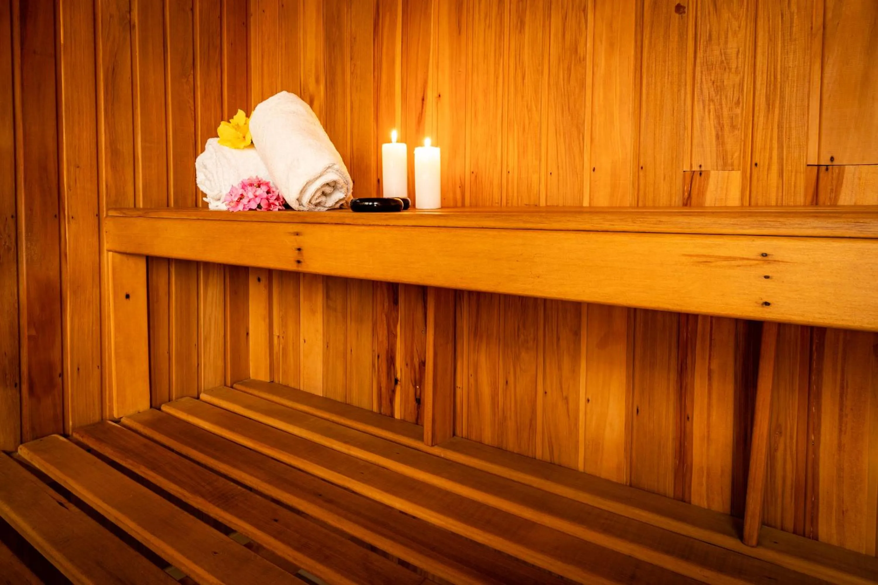 Sauna in Hotel Bahía Olivo Boutique & Spa
