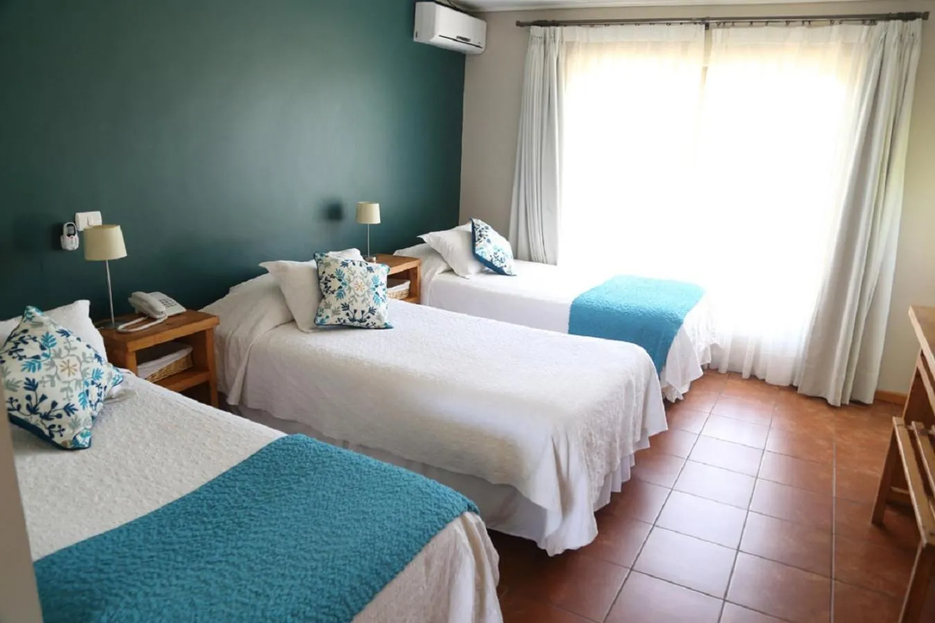 Decorative detail, Bed in Hotel Altos de Tuqui