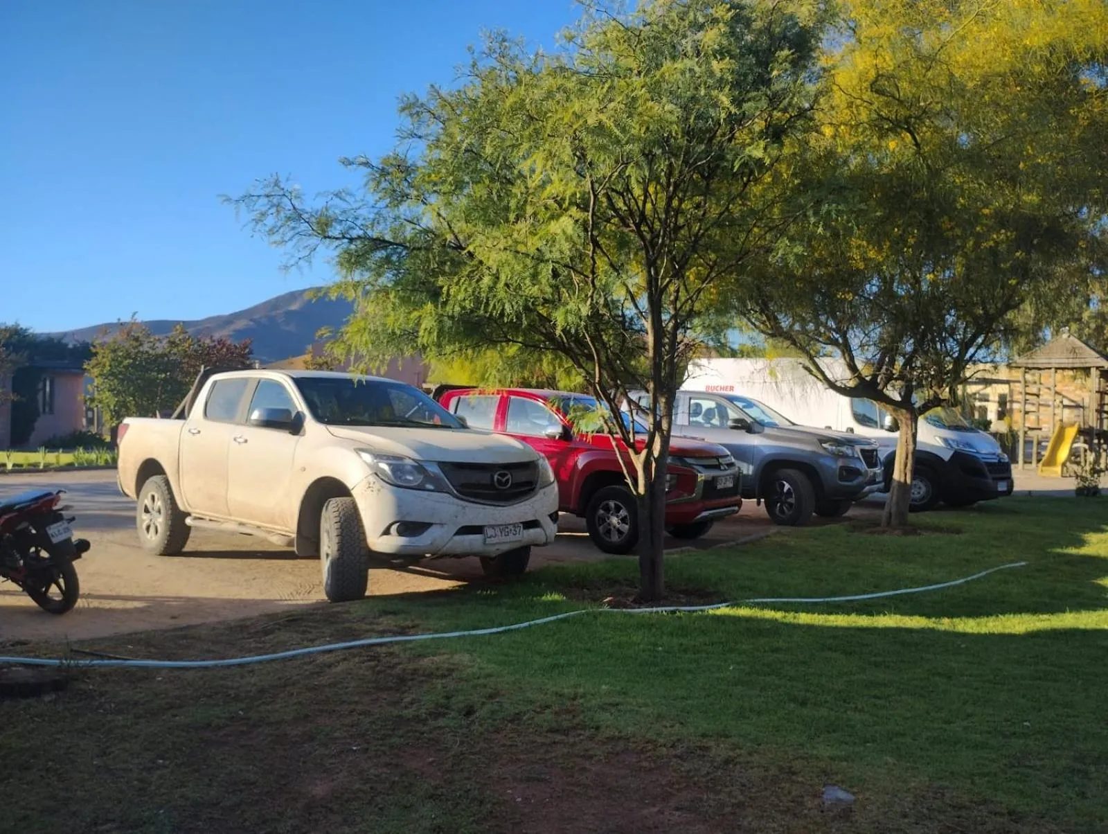 Parking in Hotel Altos de Tuqui