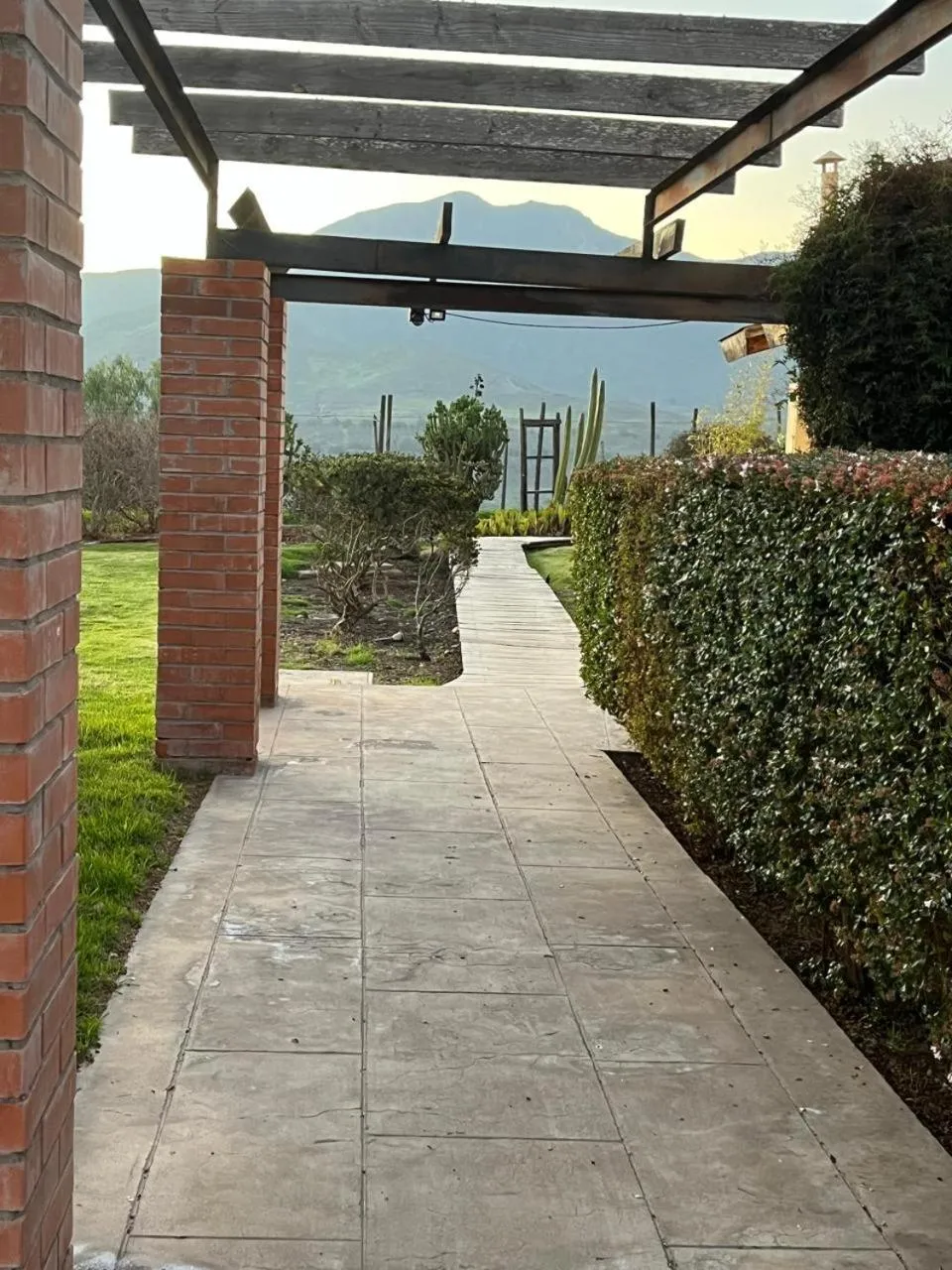 Garden view in Hotel Altos de Tuqui