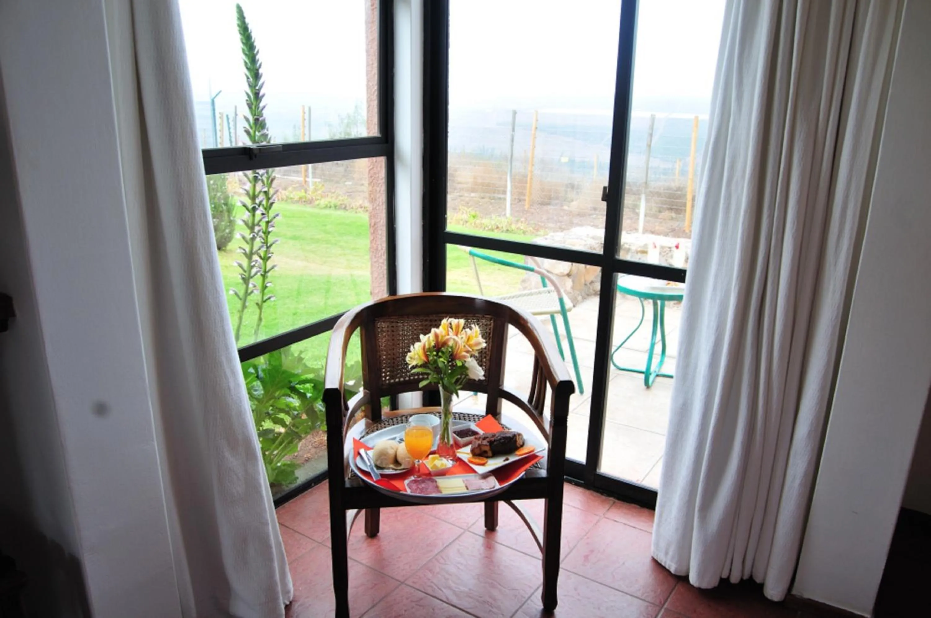 Garden view in Hotel Altos de Tuqui