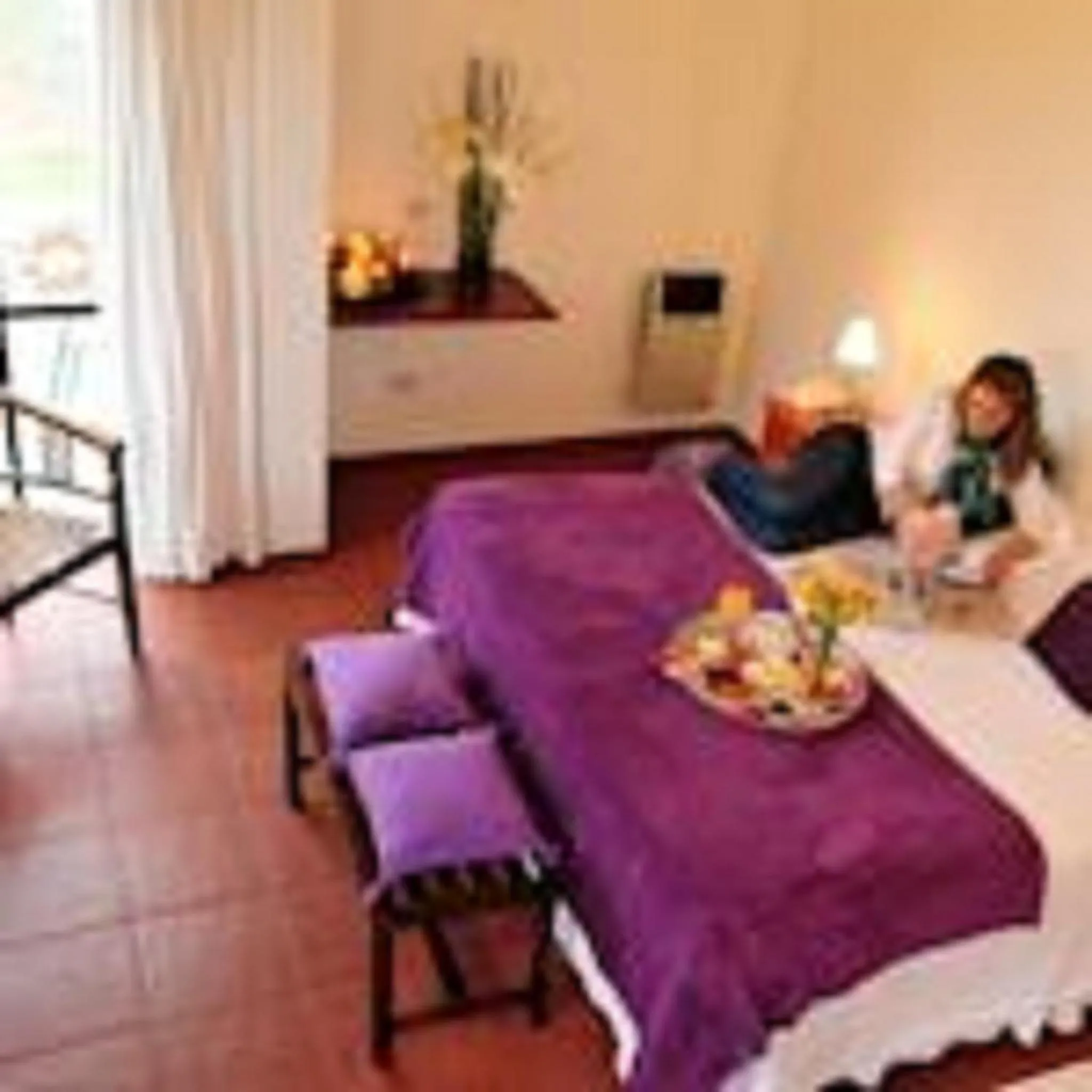 Bed in Hotel Altos de Tuqui