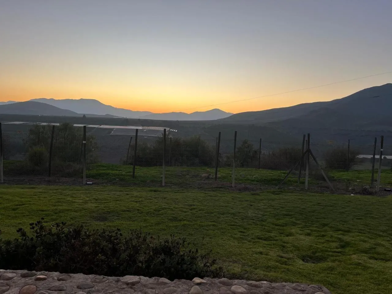 Sunrise in Hotel Altos de Tuqui