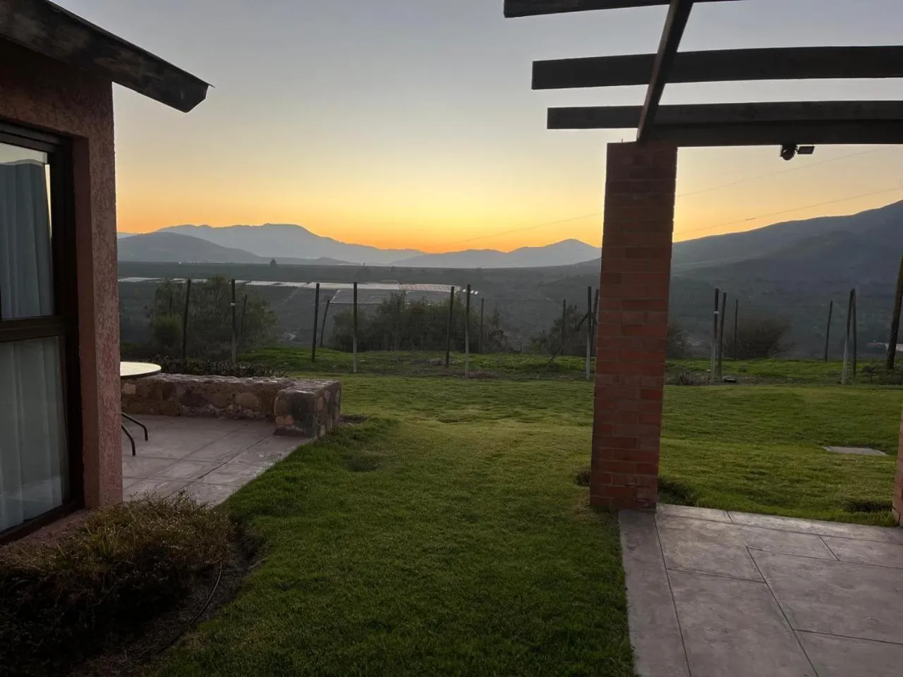 Sunset in Hotel Altos de Tuqui