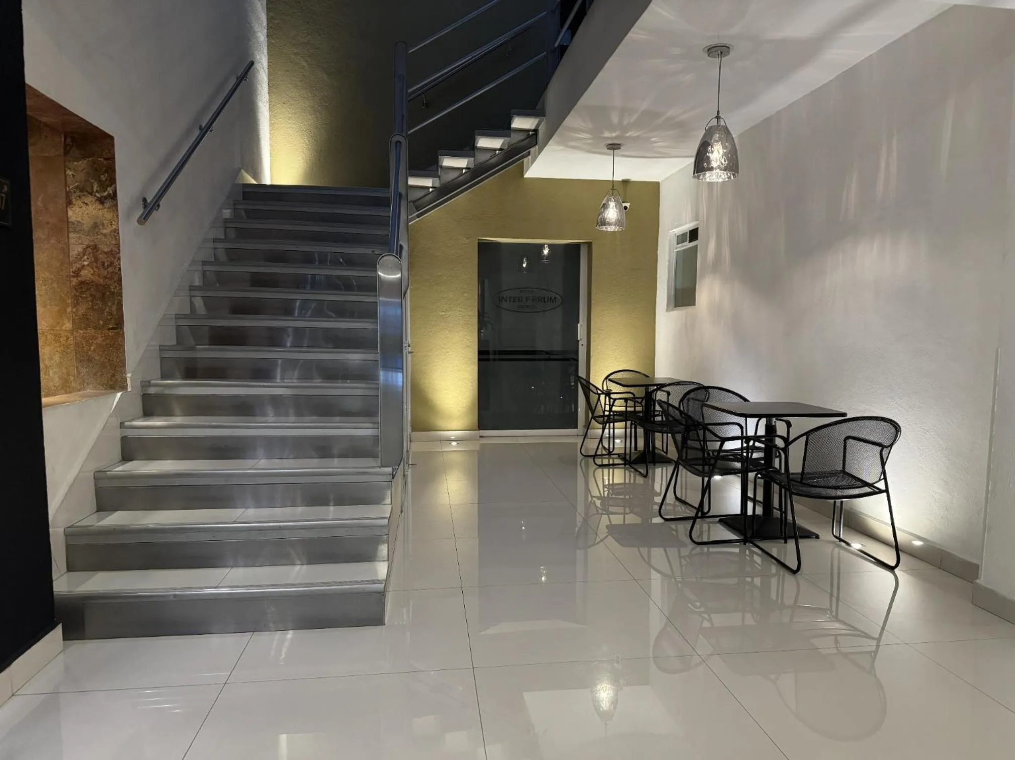 Seating area in Hotel Interforum