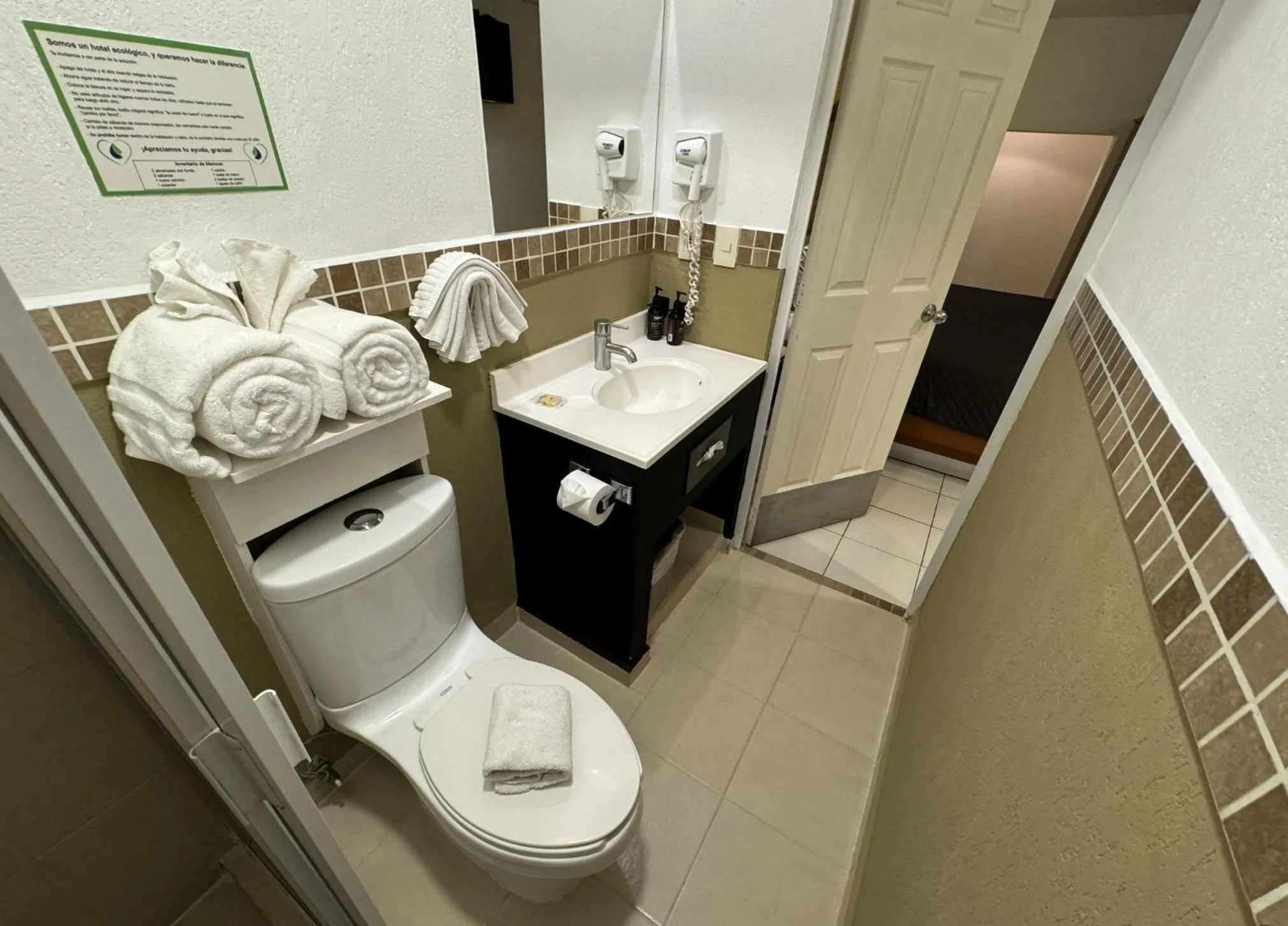 Bathroom in Hotel Interforum