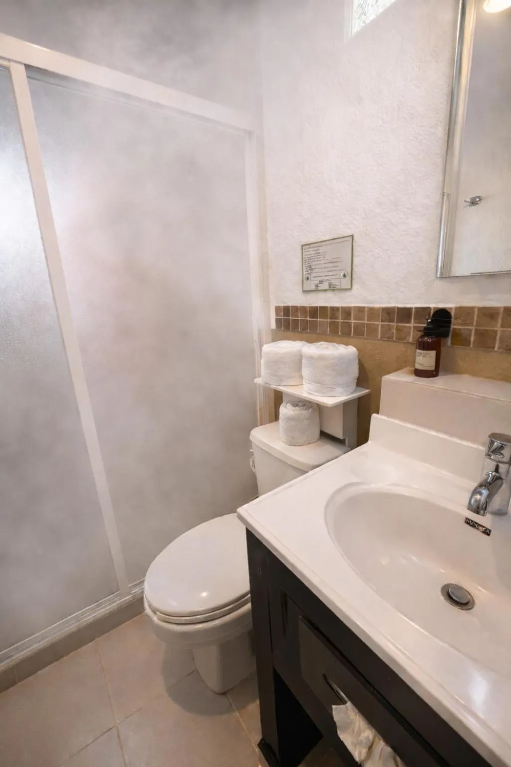 Bathroom in Hotel Interforum