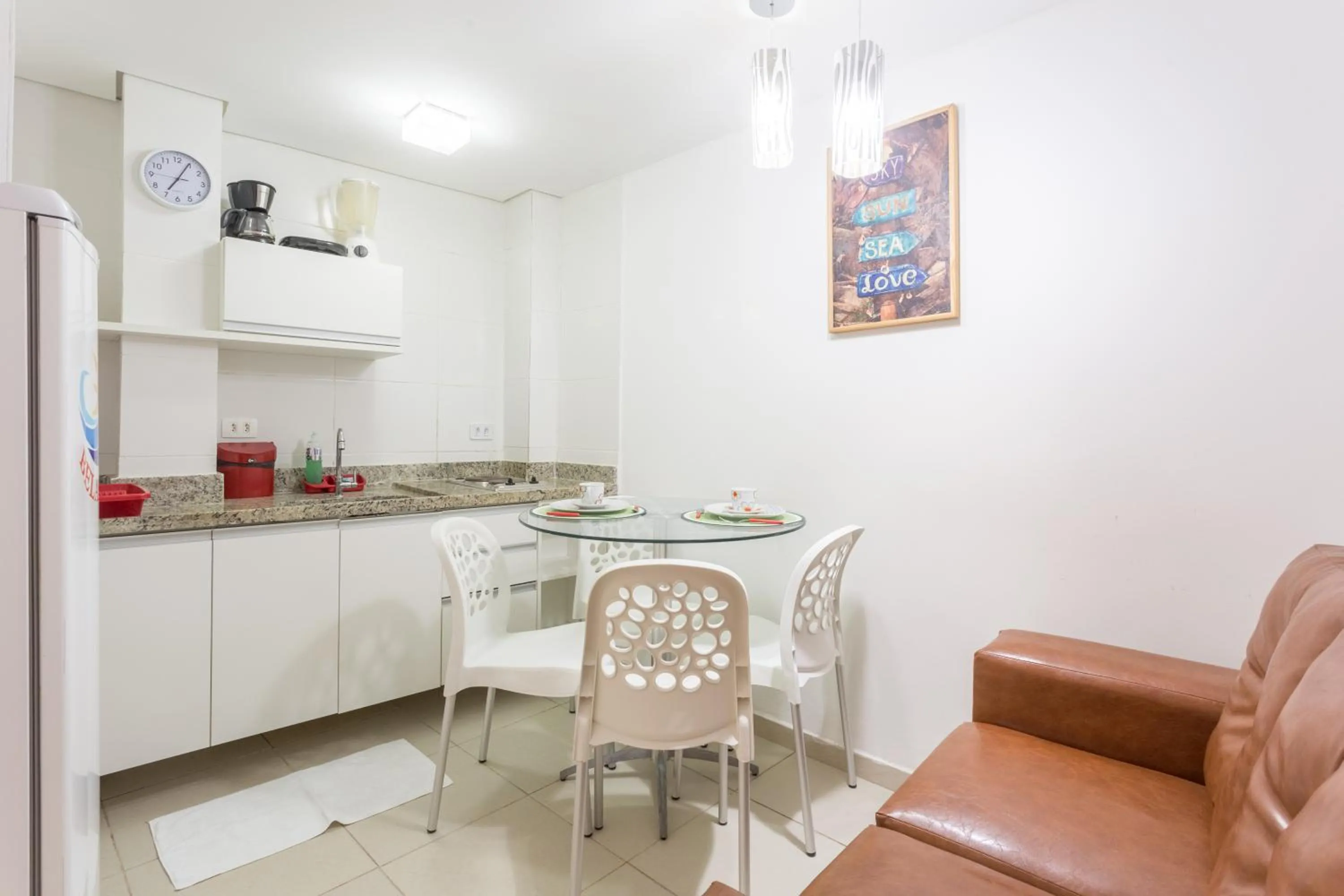 Kitchen or kitchenette in Condomínio Belas Praias