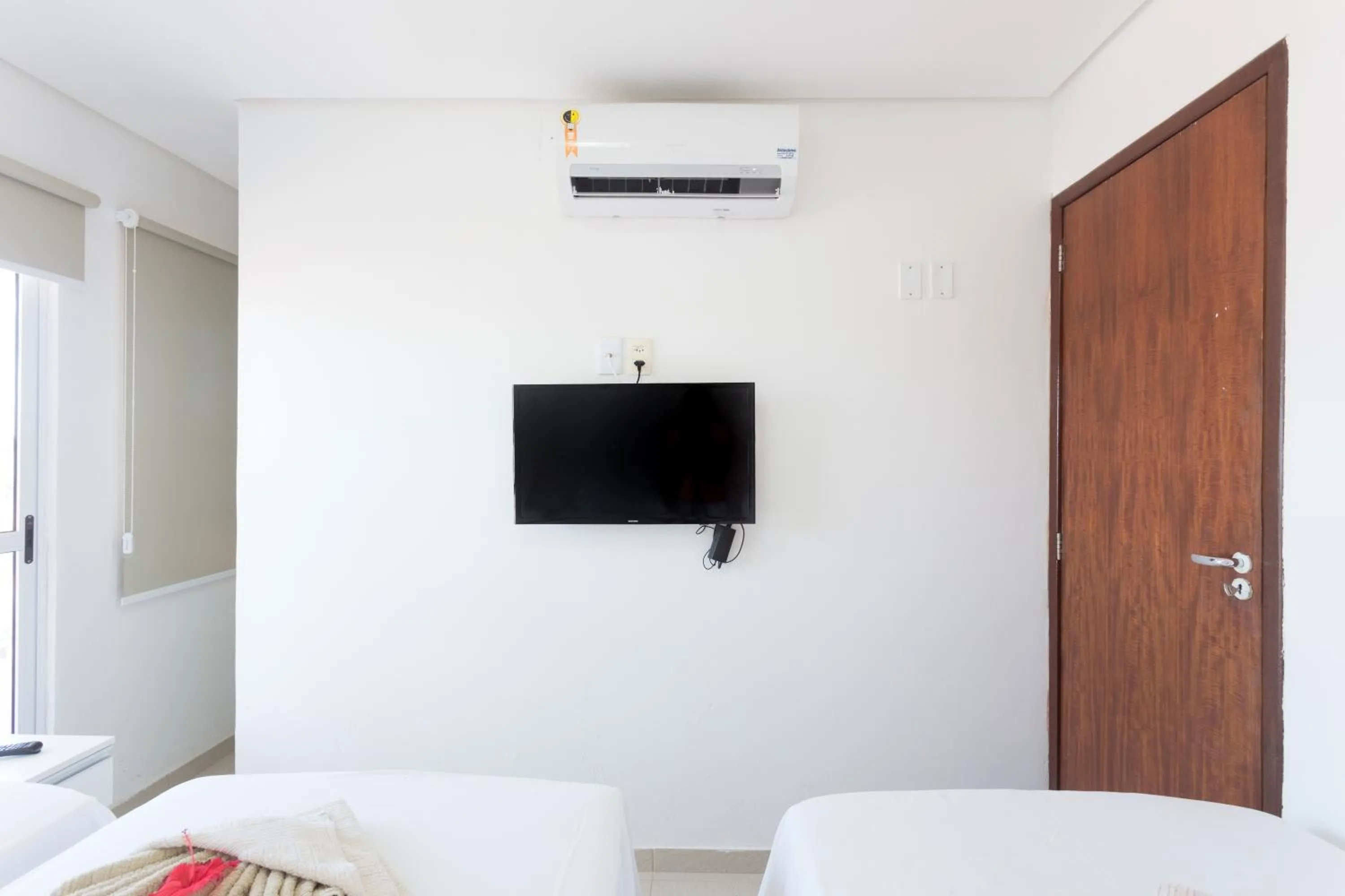 TV and multimedia, Bed in Condomínio Belas Praias