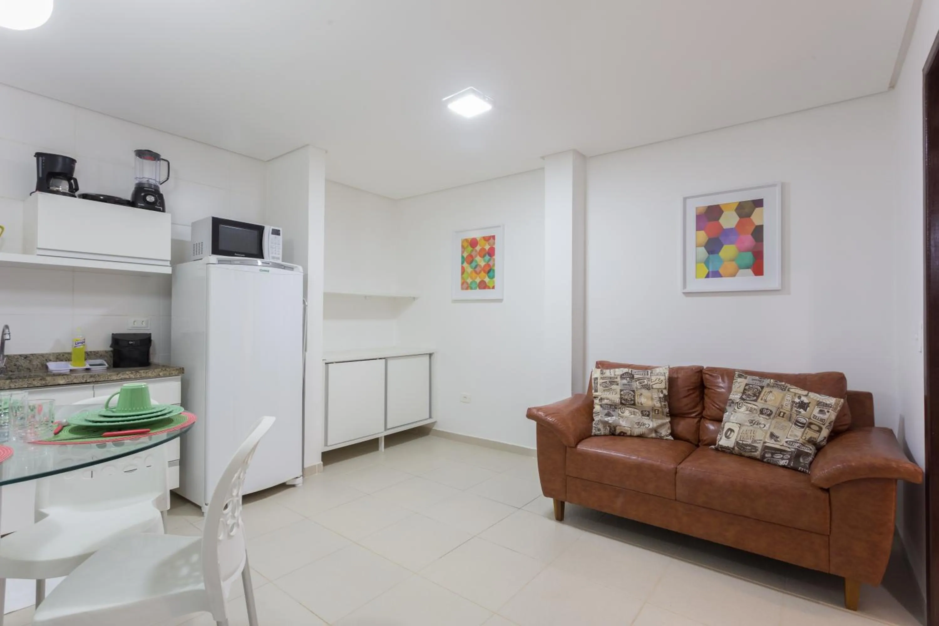 Living room in Condomínio Belas Praias