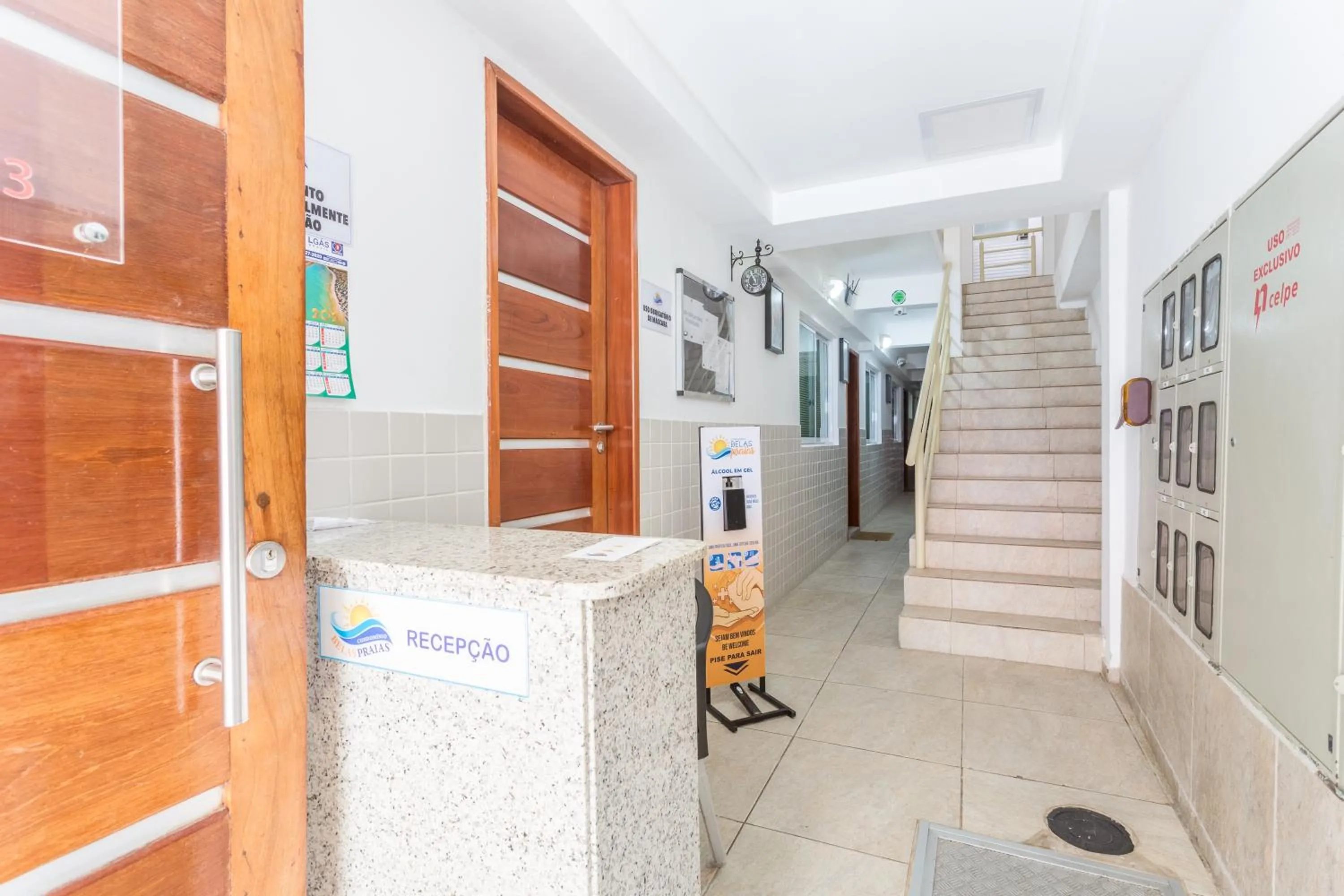 Lobby or reception in Condomínio Belas Praias