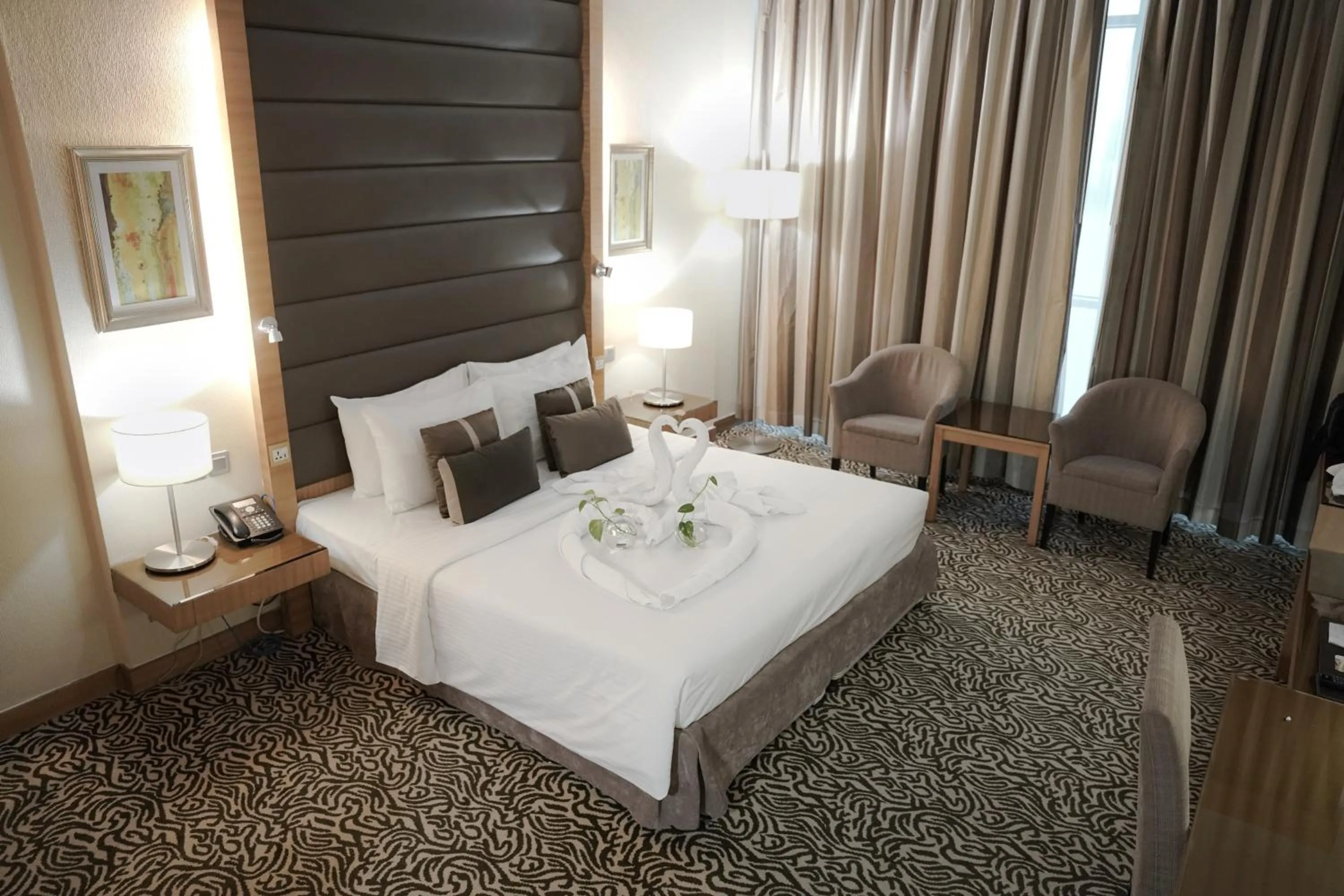 Bed in Copthorne Hotel Sharjah