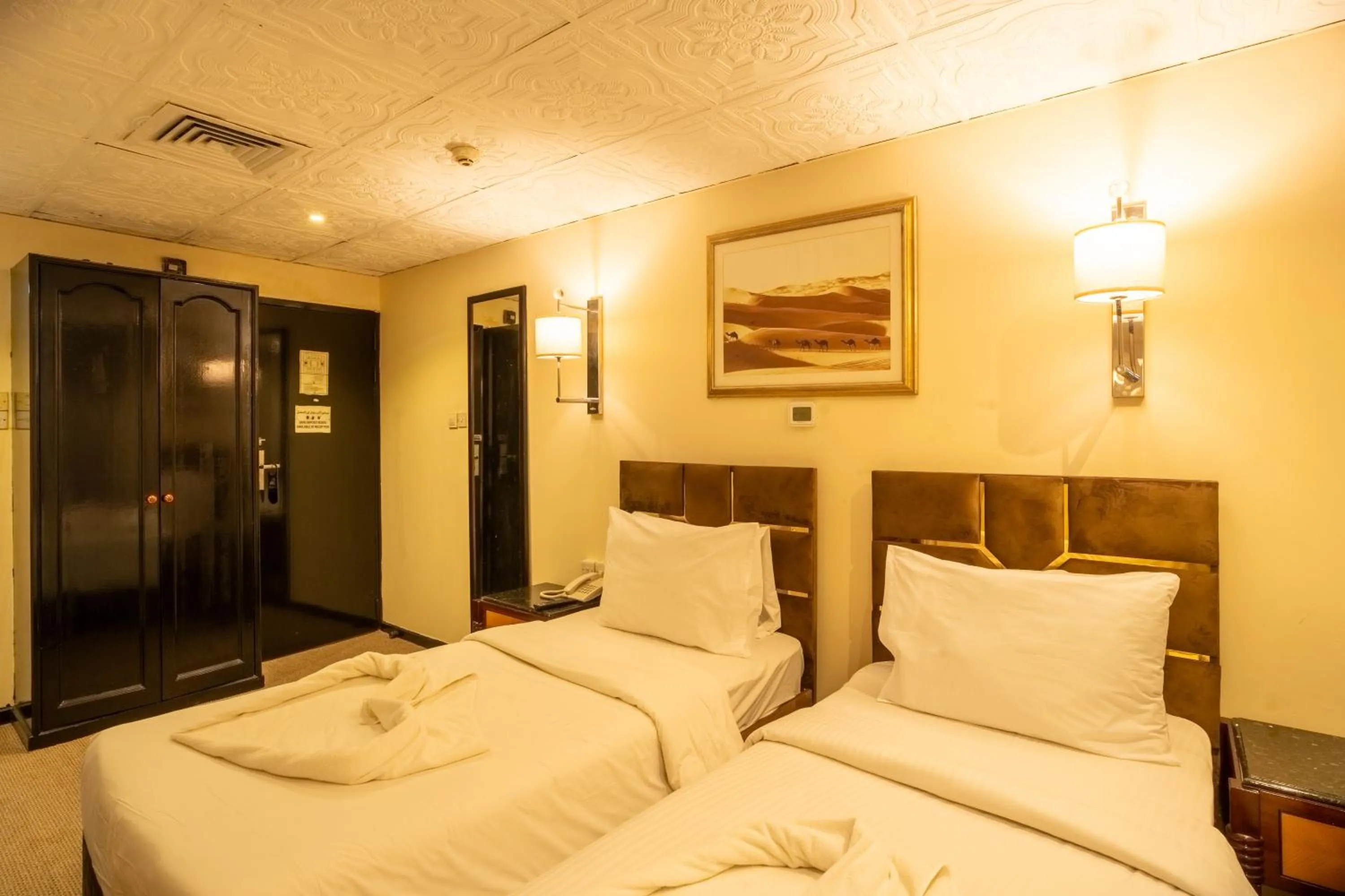 Bedroom, Bed in Regal Peninsula Hotel Formerly New Peninsula Hotel Ghubaiba Bus Station Bur Dubai