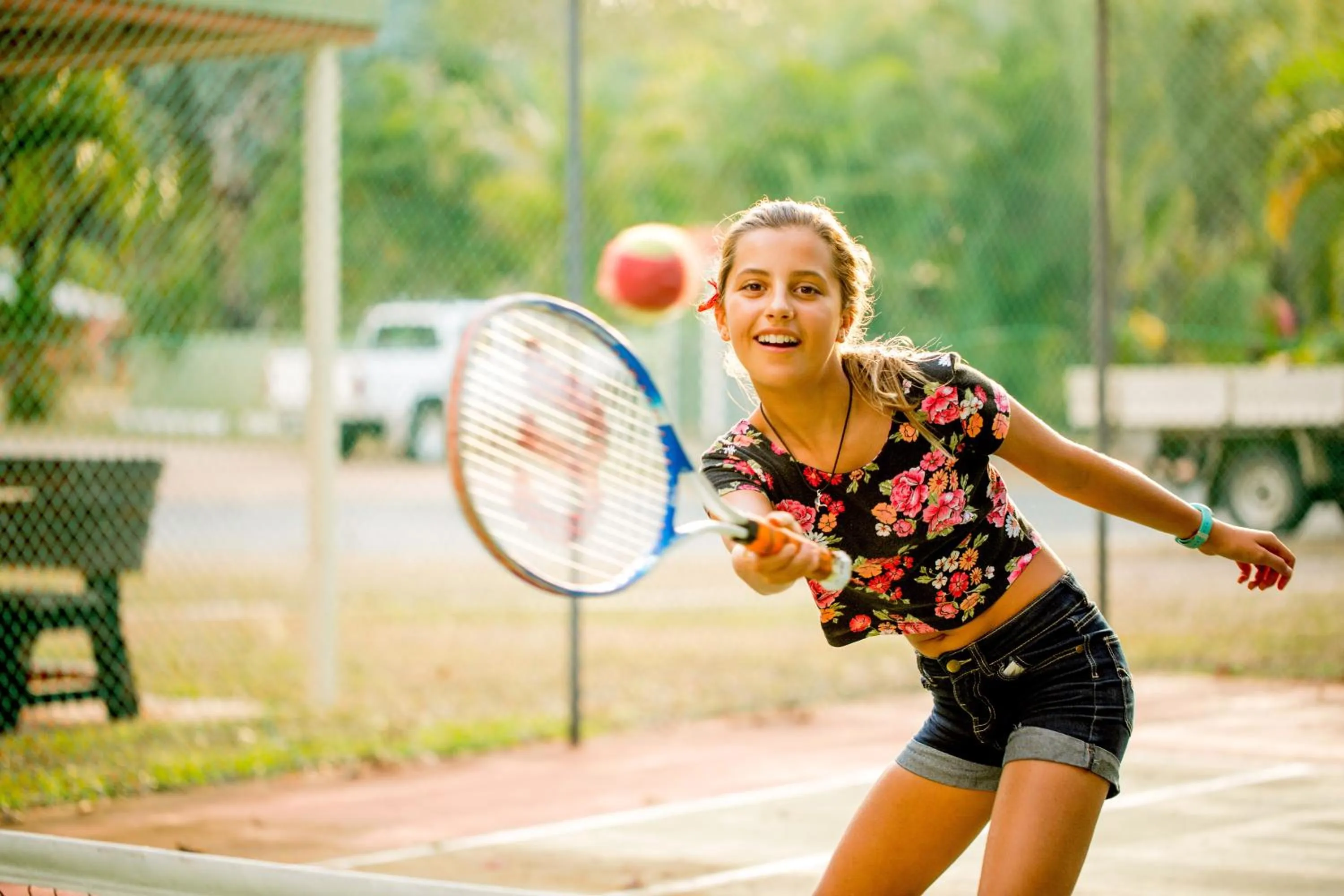People in Lake Hume Holiday Park