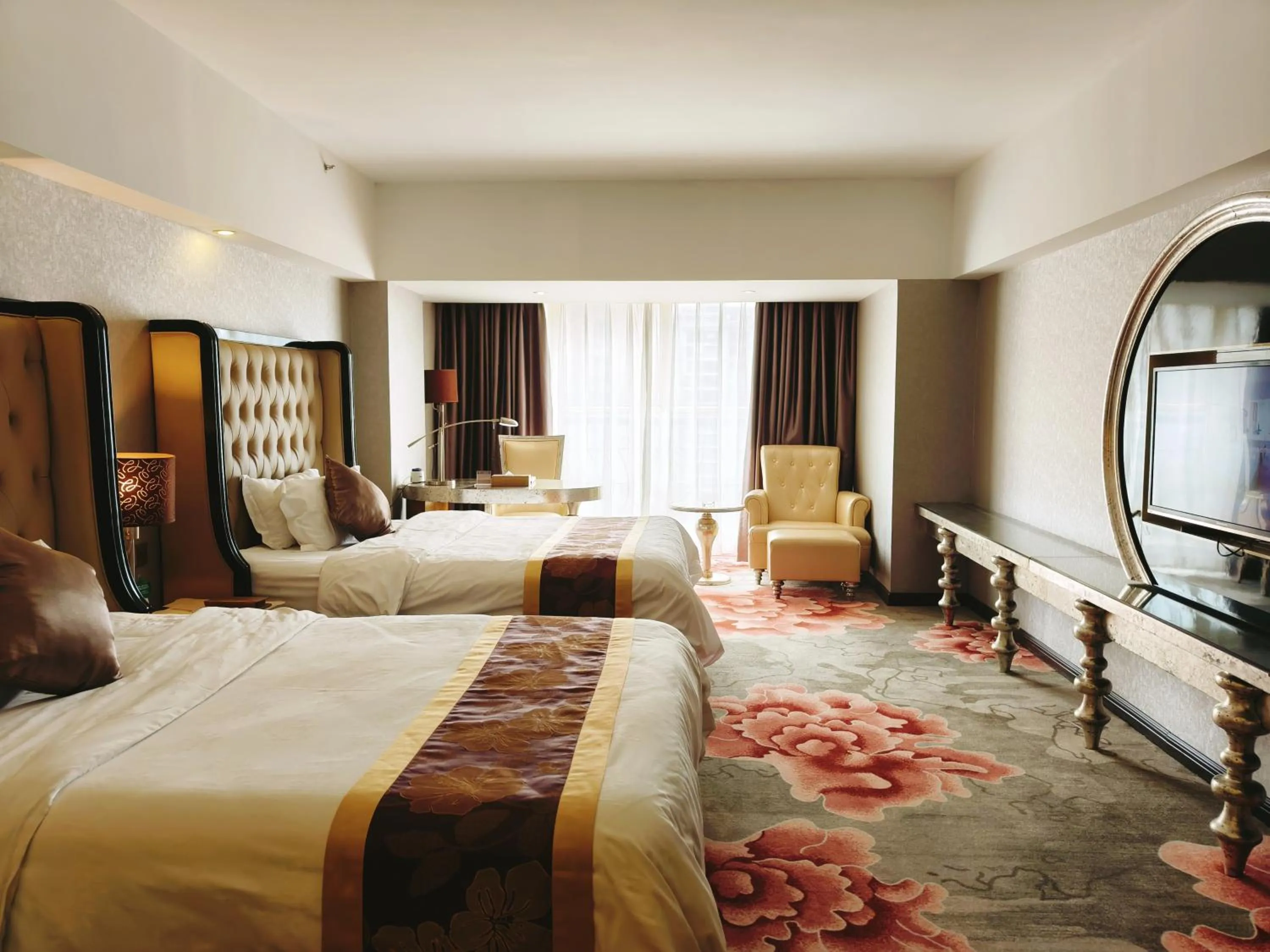 Bed in 广州克莱顿酒店 Clayton Hotel Pazhou Exhibition Center