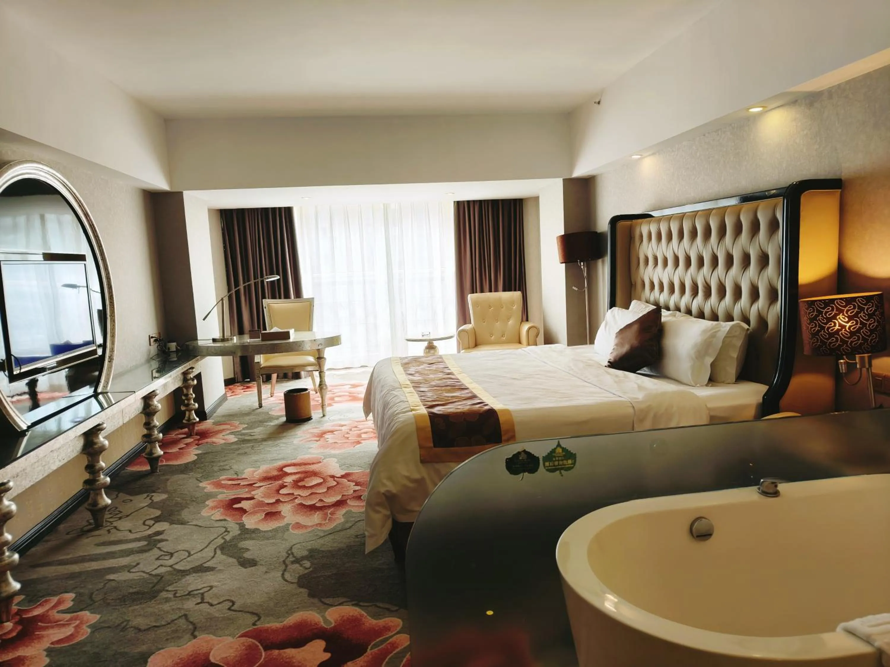 Bed in 广州克莱顿酒店 Clayton Hotel Pazhou Exhibition Center