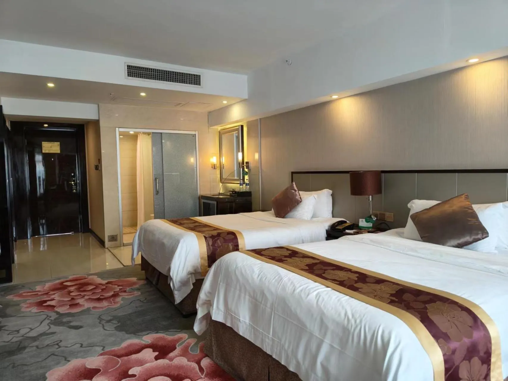 Bed in 广州克莱顿酒店 Clayton Hotel Pazhou Exhibition Center