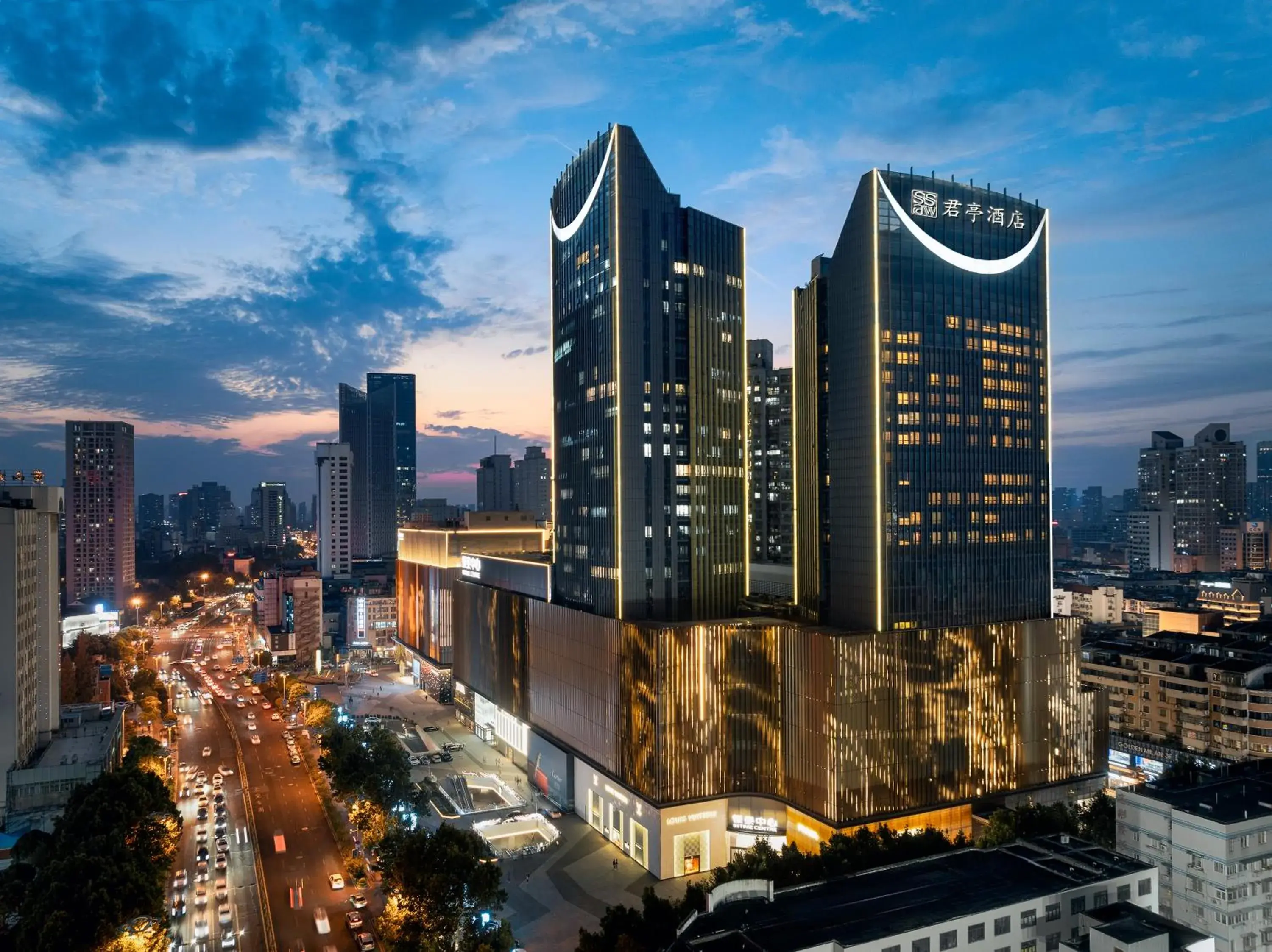 Property building in SSAW Boutique Hotel Hefei Intime Centre Property building in SSAW Boutique Hotel Hefei Intime Centre