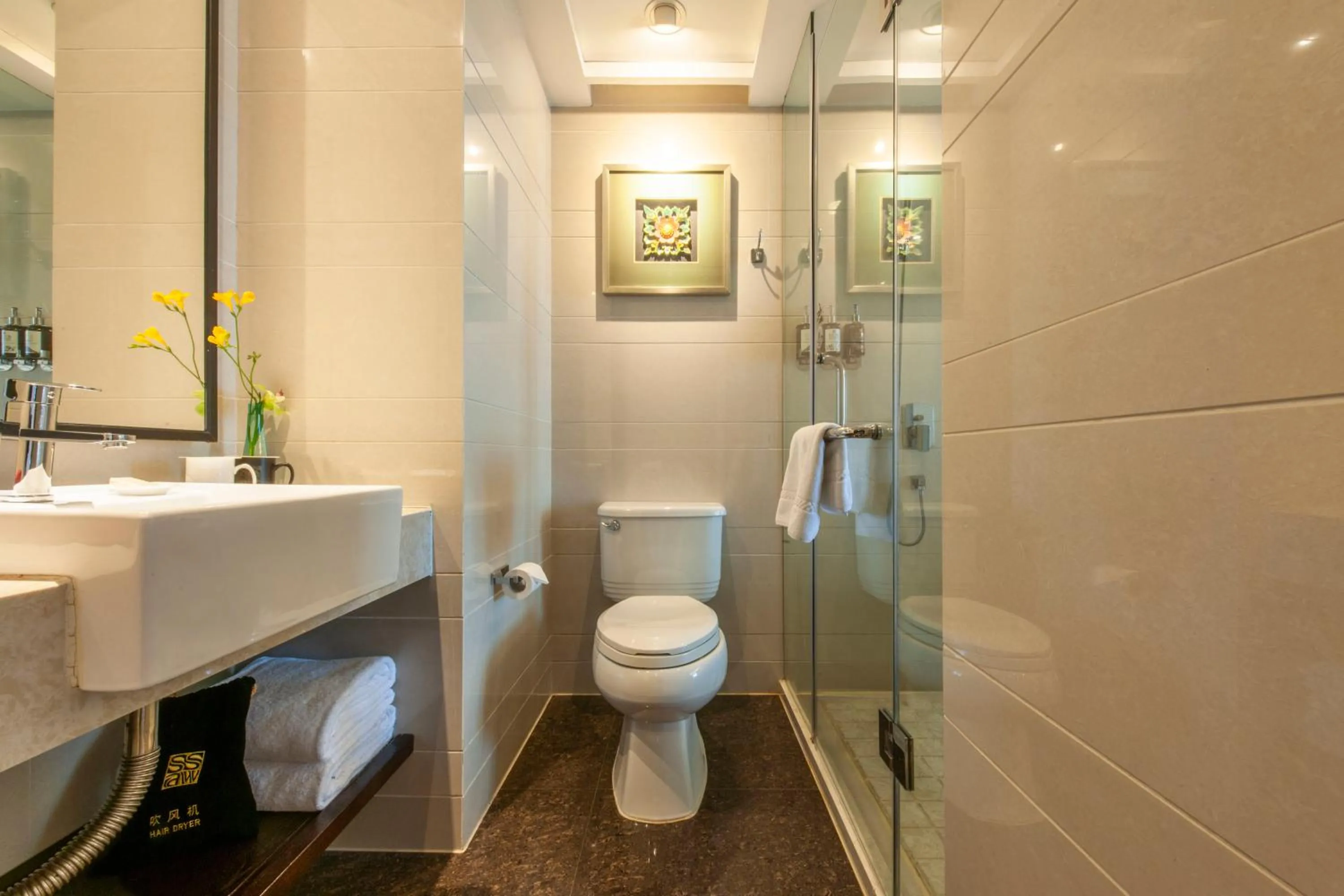 Toilet in SSAW Boutique Hotel Hefei Intime Centre