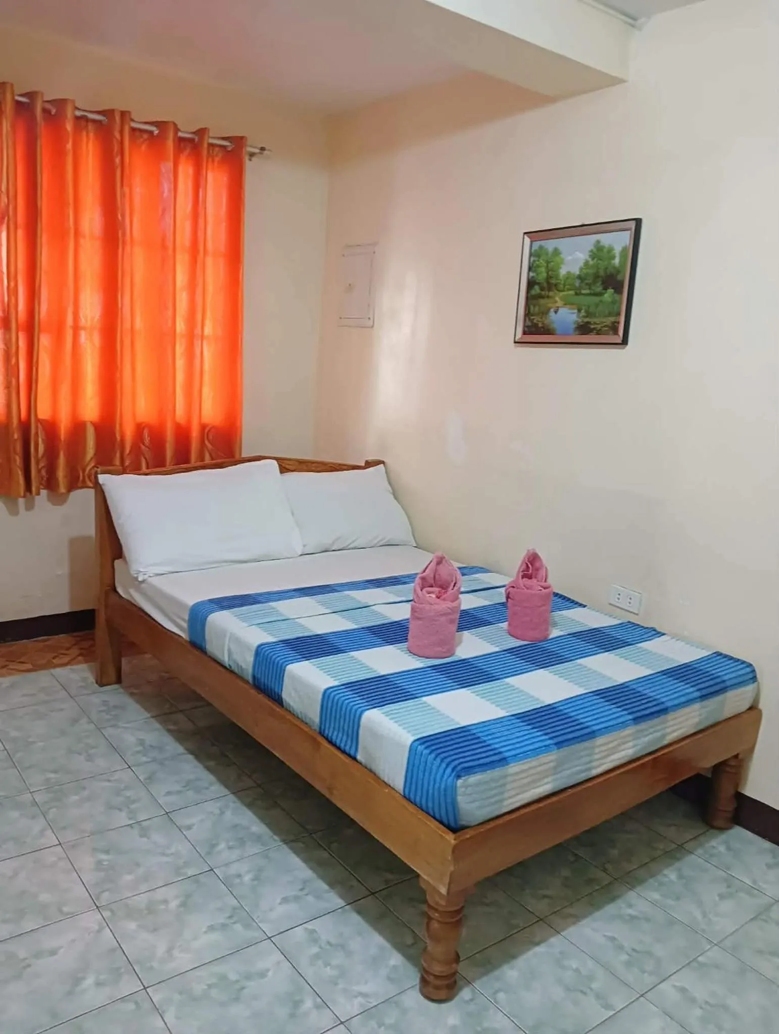 Bed in Constrell Pension House