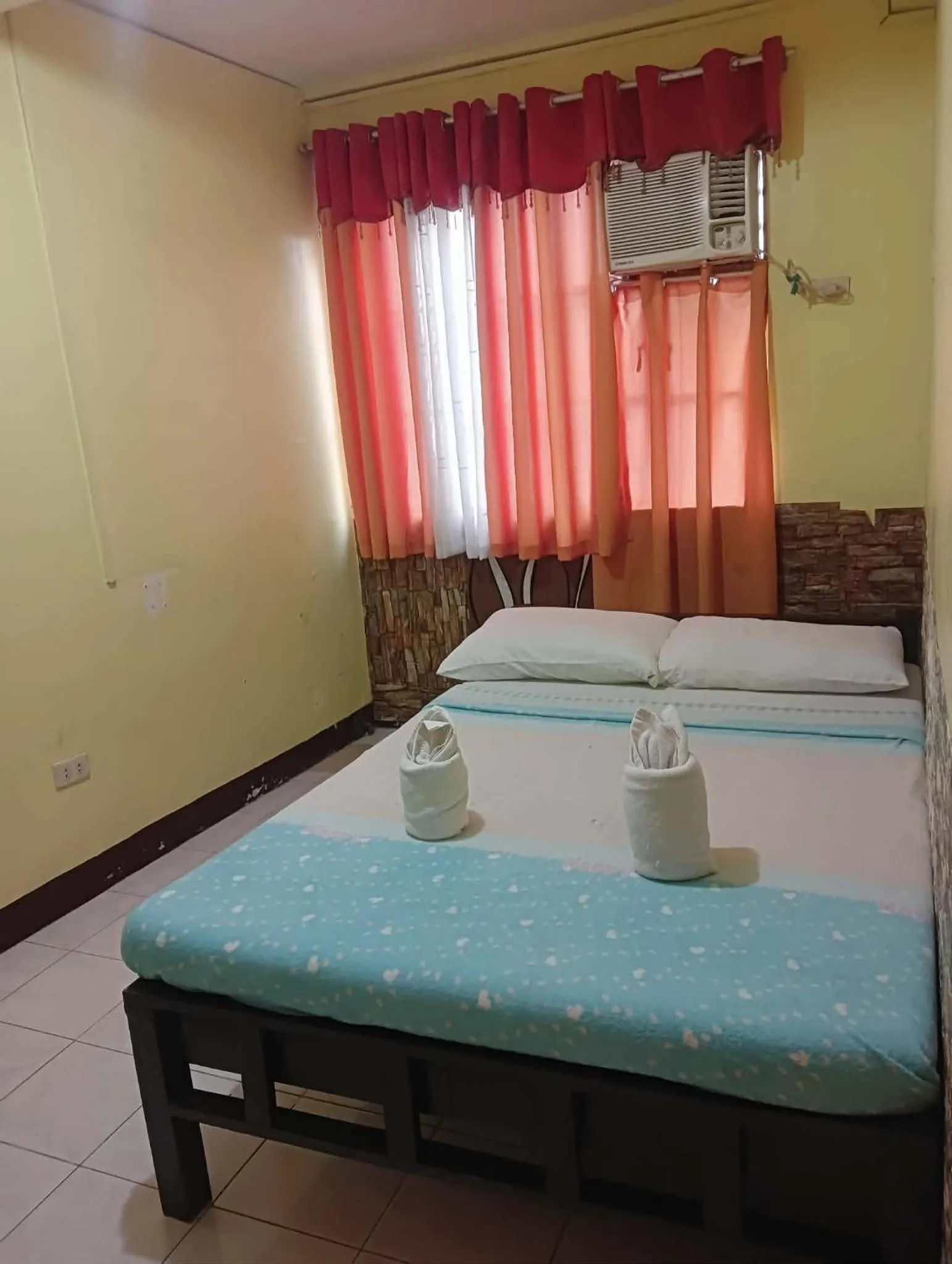 Bed in Constrell Pension House