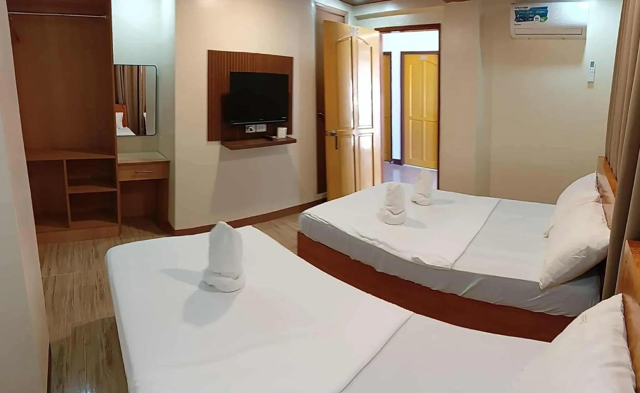 Bed in Constrell Pension House