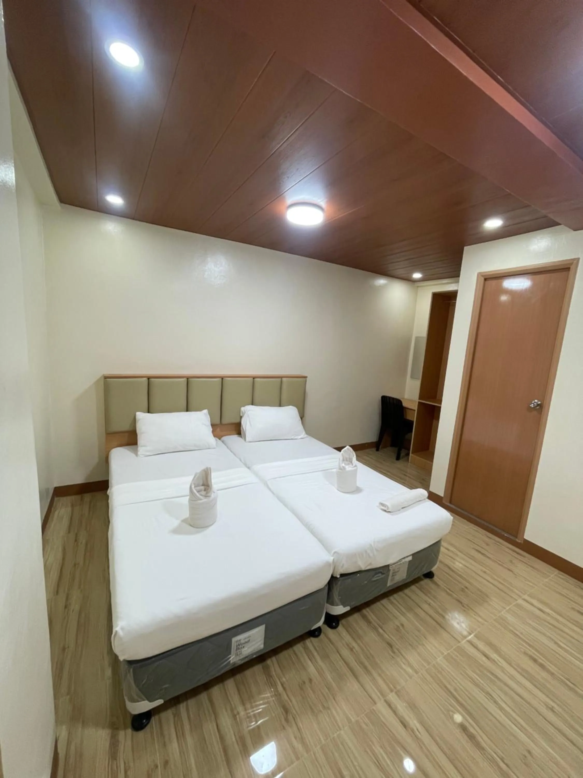 Bed in Constrell Pension House