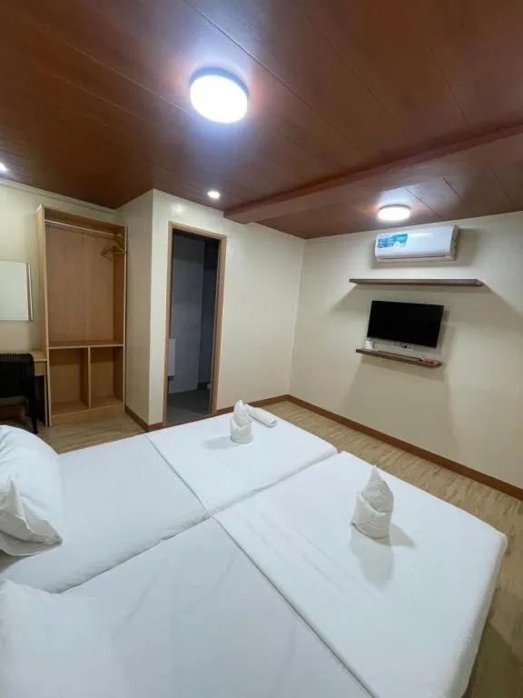 Bed in Constrell Pension House