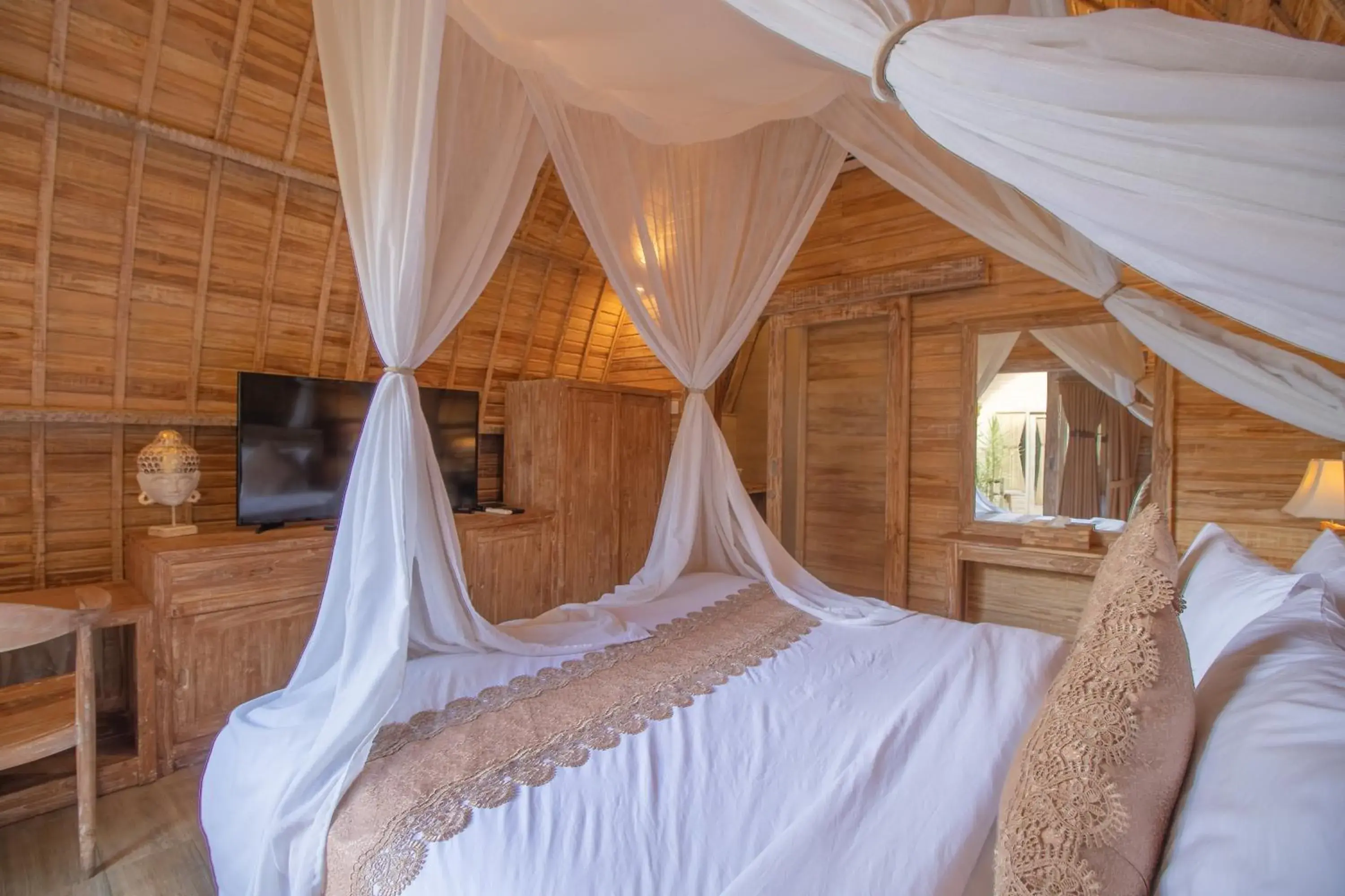 Bedroom, Bed in Wana Shanti Villa Bedroom, Bed in Wana Shanti Villa