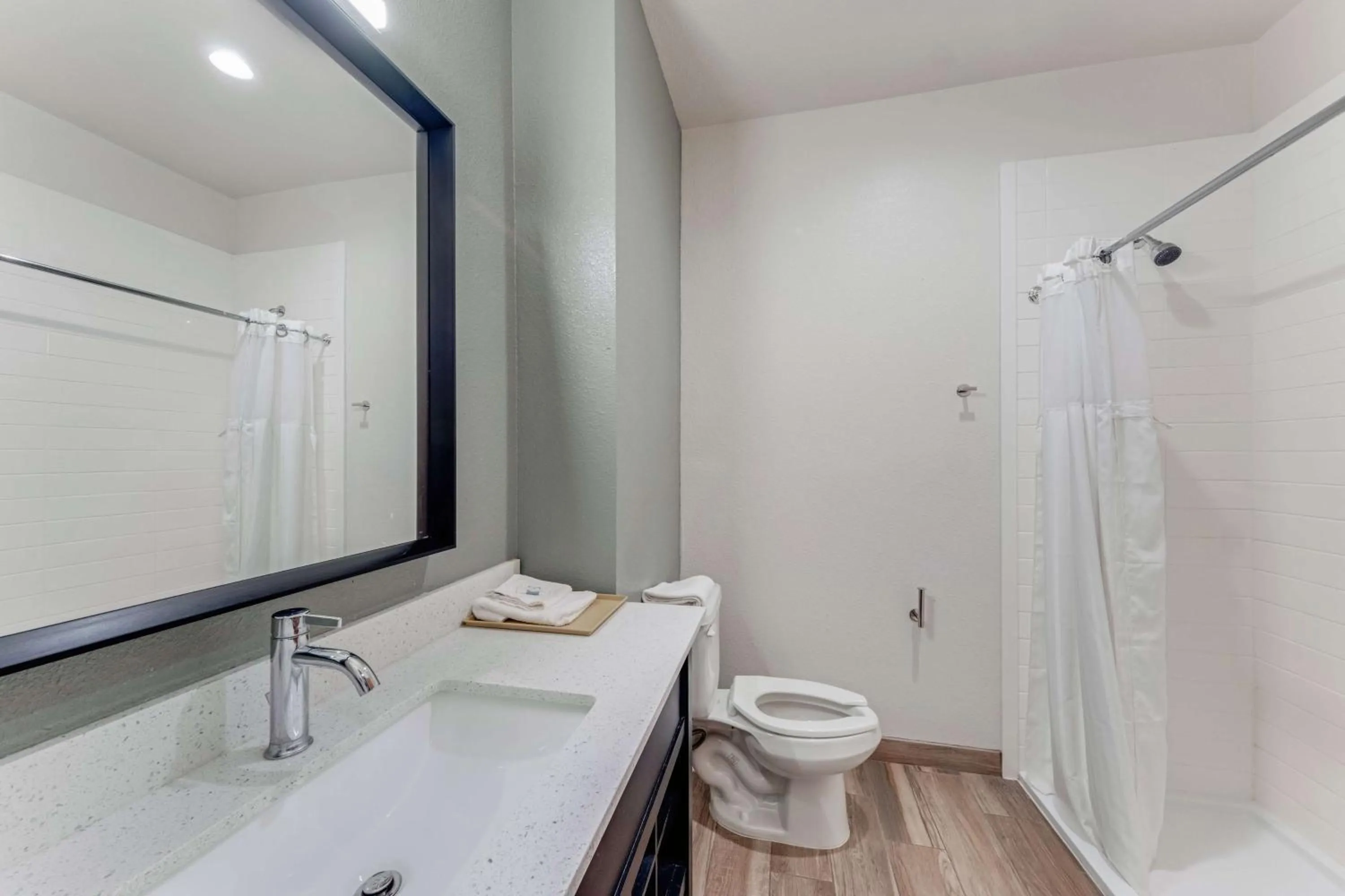 Bathroom in Americas Best Value Inn San Antonio Downtown Riverwalk