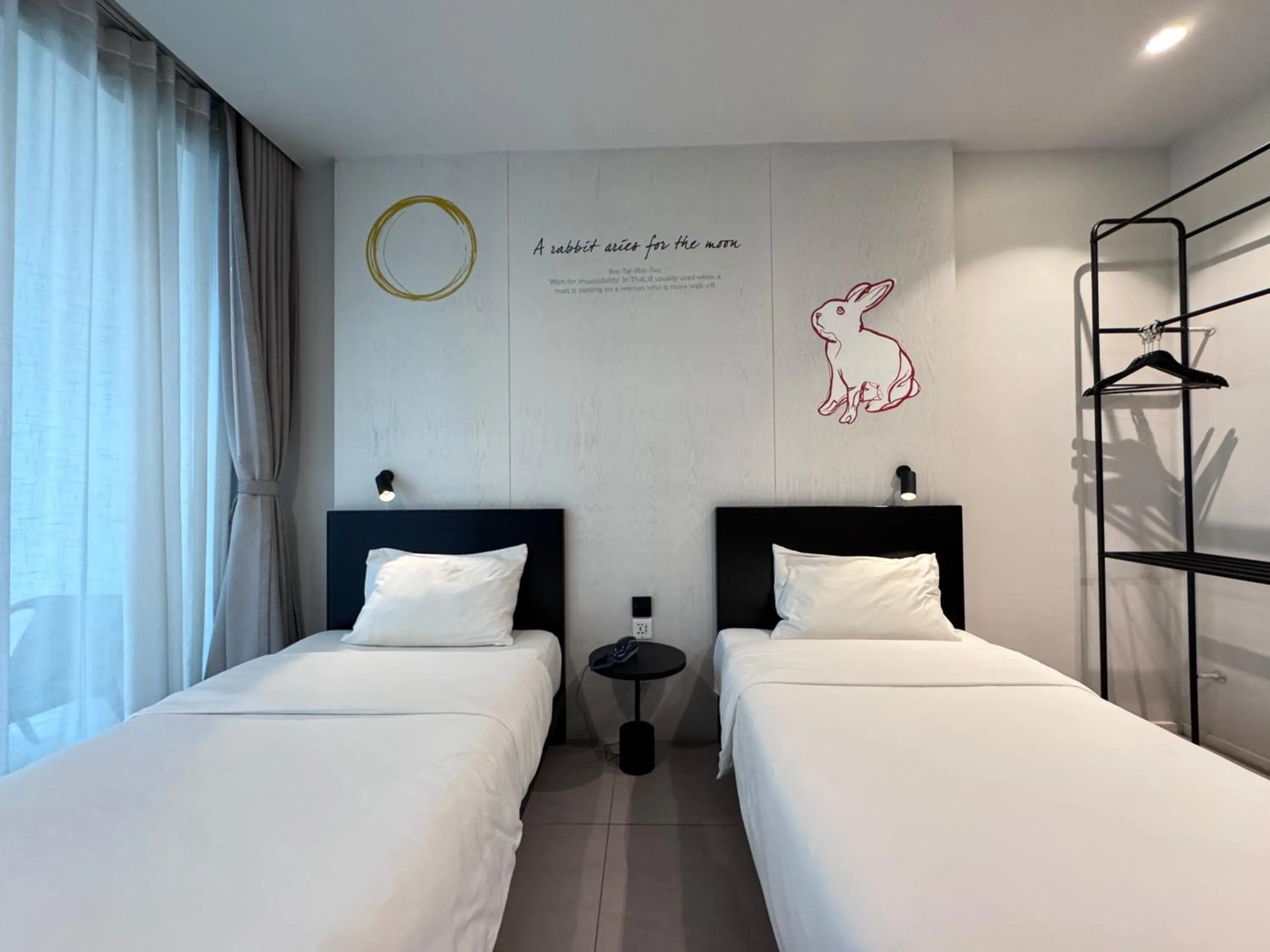 Bed in CHERN Bangkok