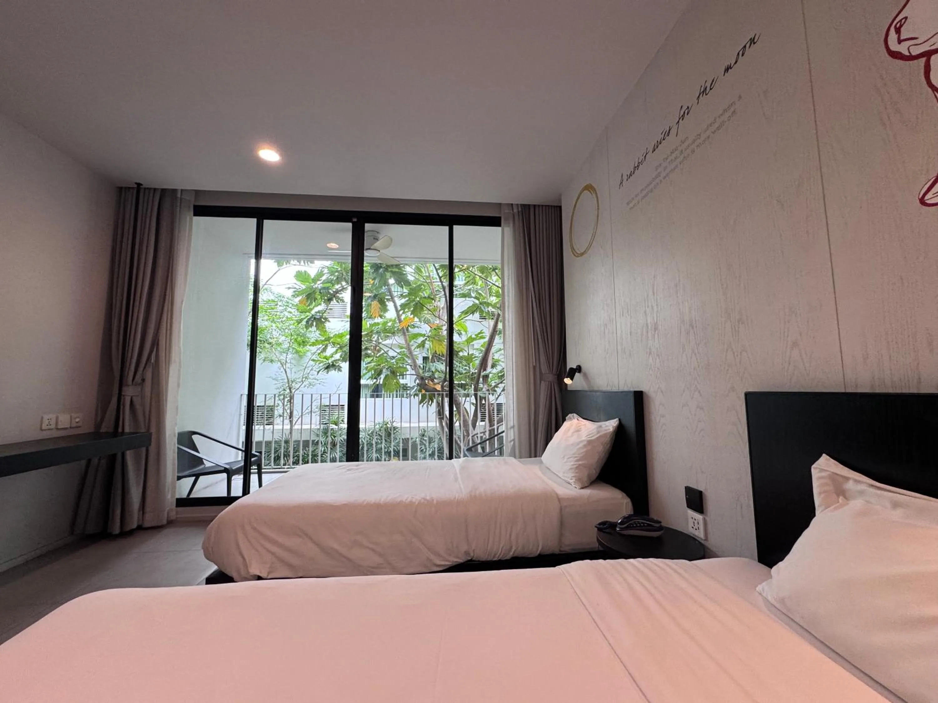 Bed in CHERN Bangkok