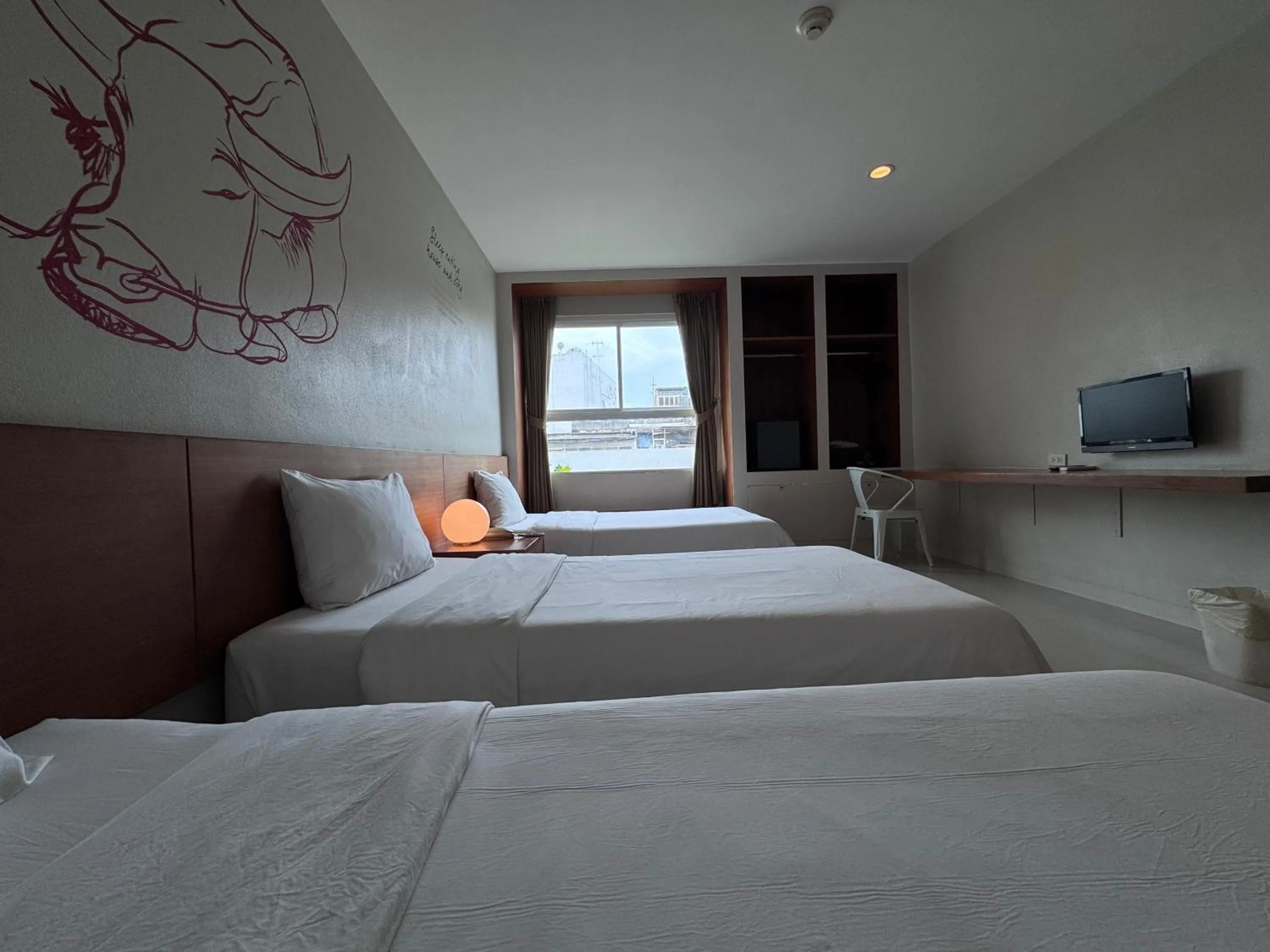 Bed in CHERN Bangkok