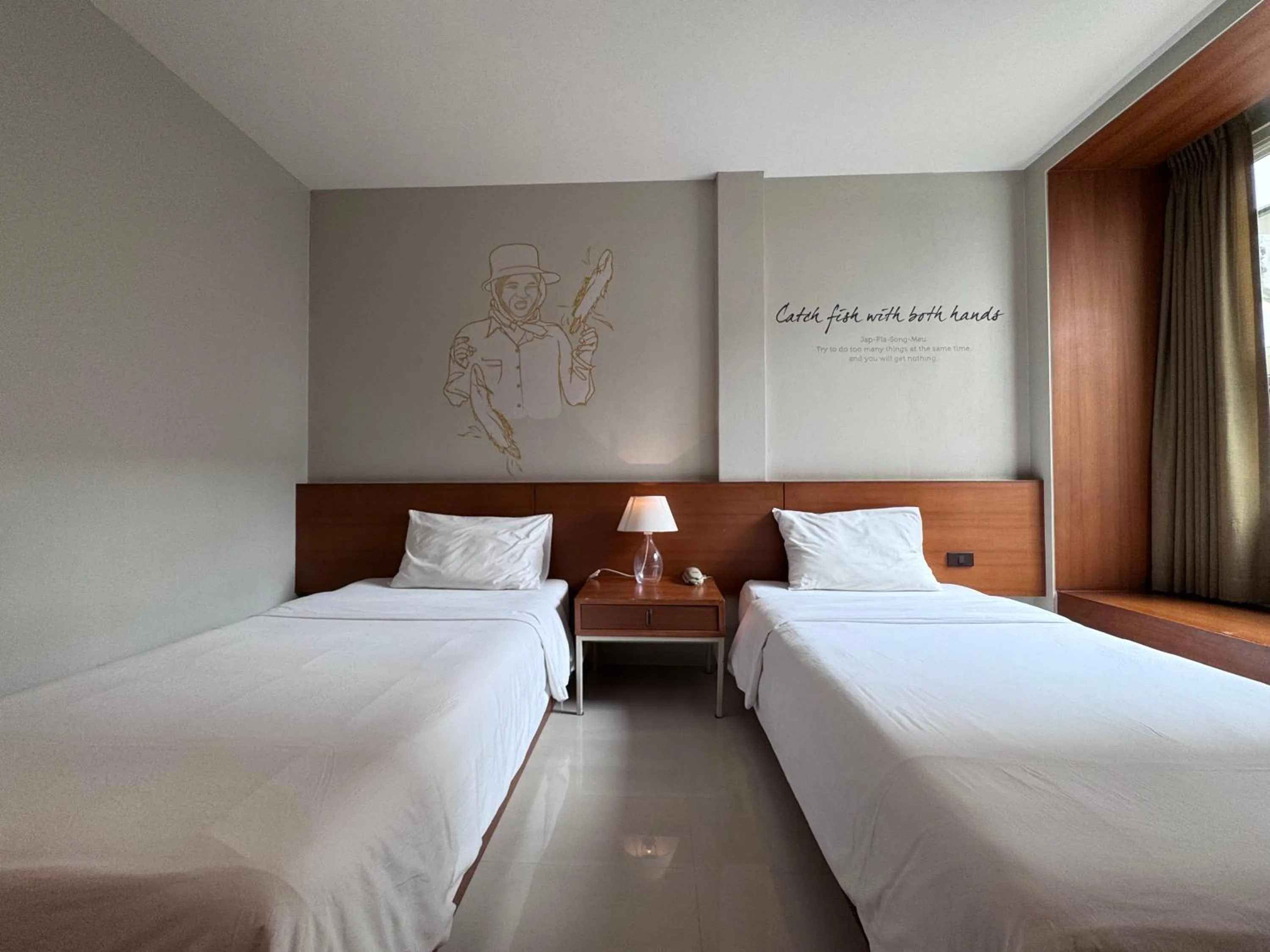 Bed in CHERN Bangkok