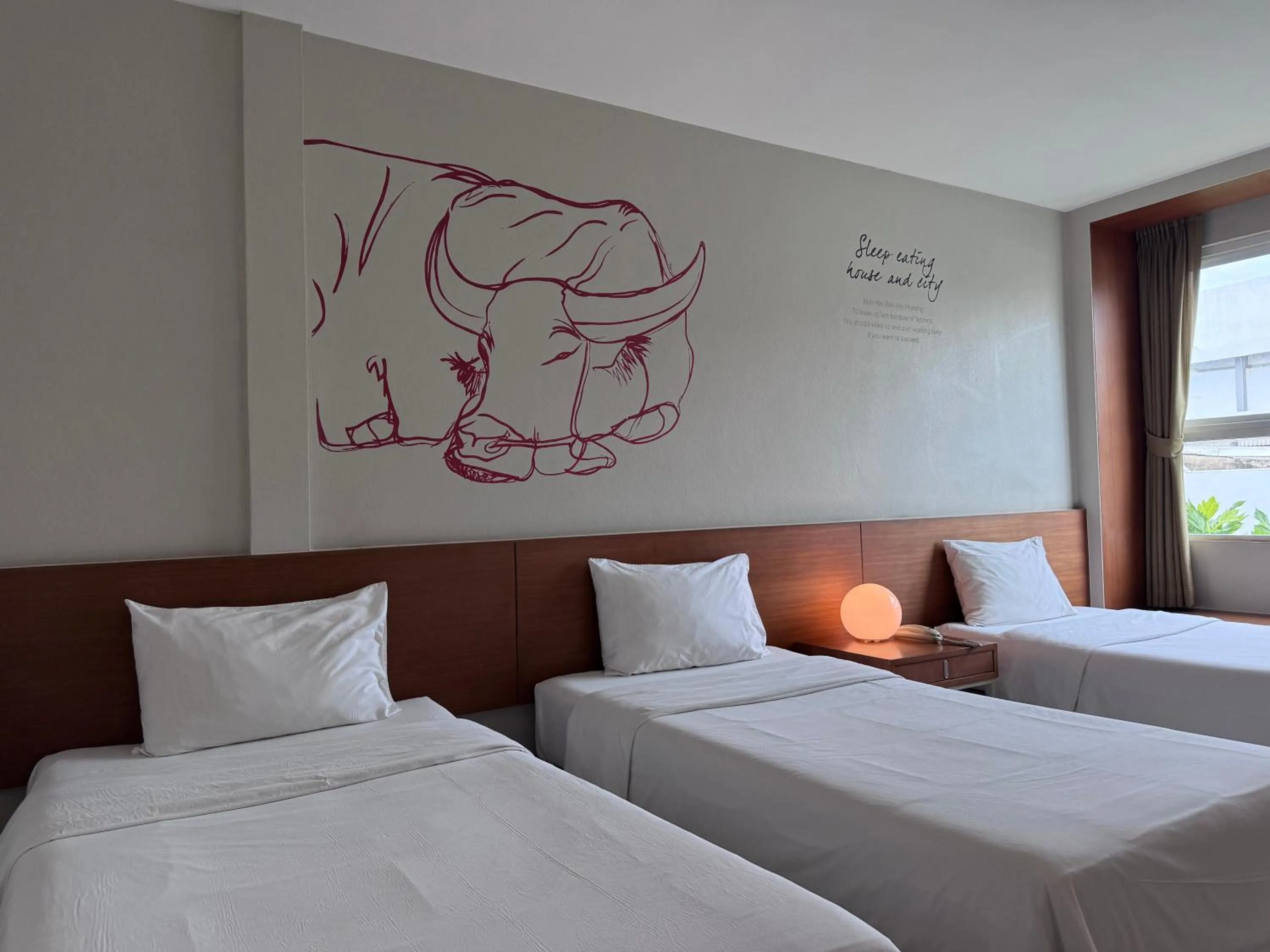 Bed in CHERN Bangkok