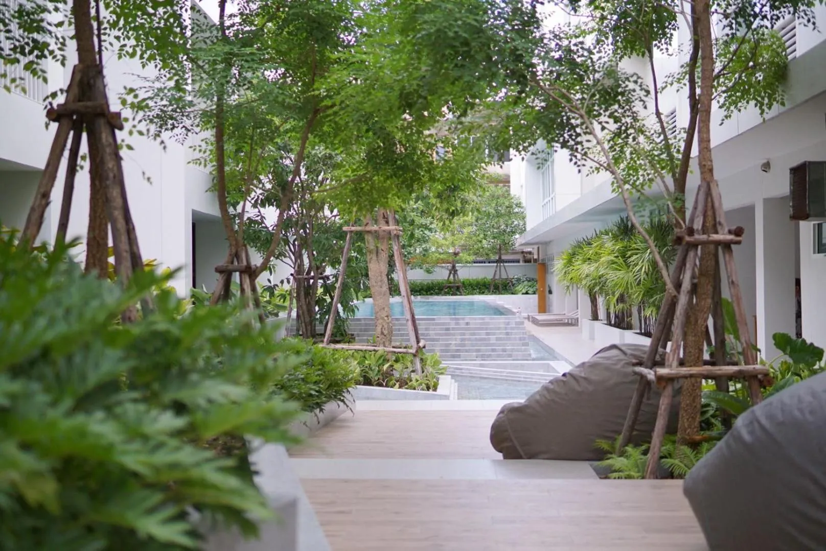 Garden in CHERN Bangkok