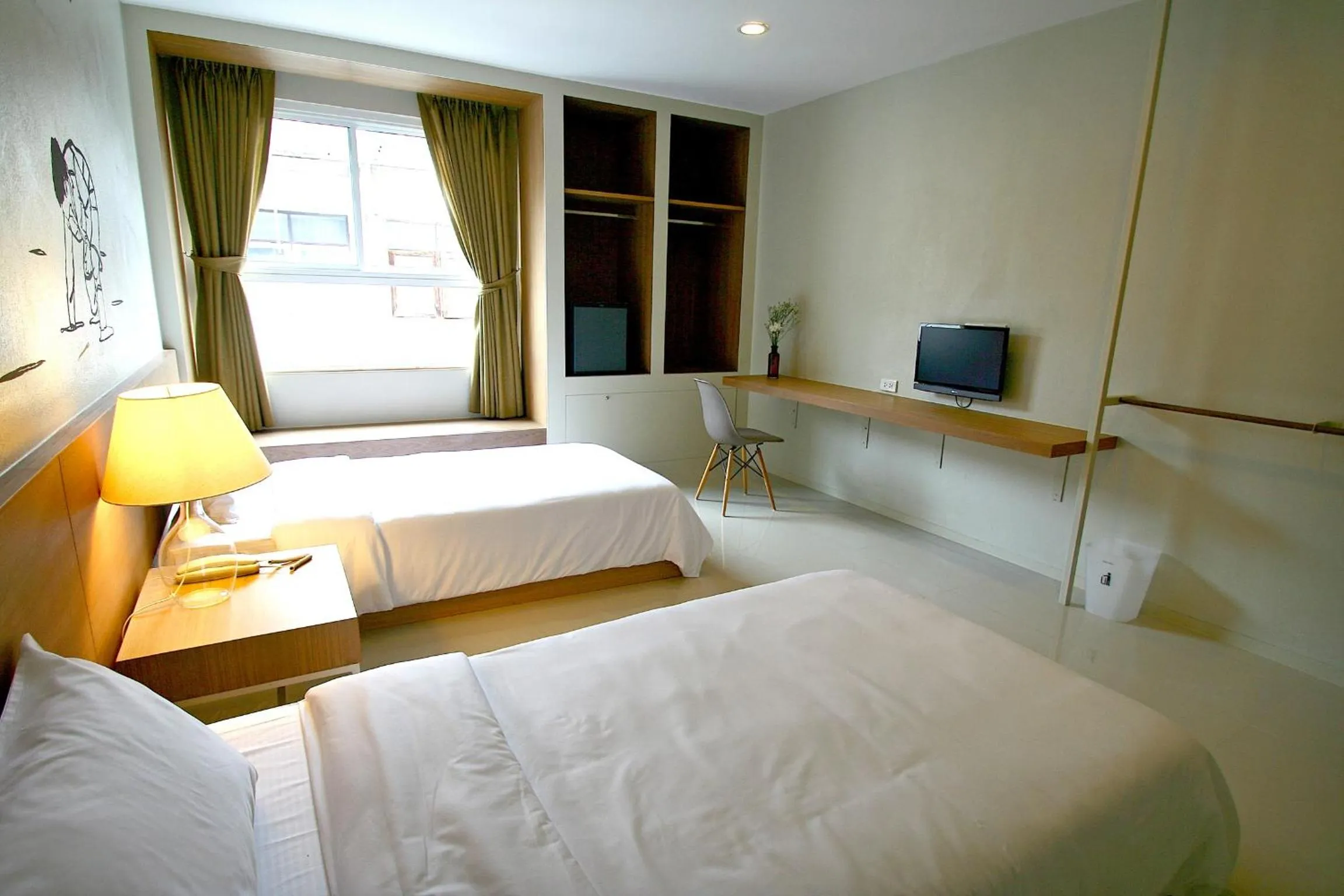 Bed in CHERN Bangkok