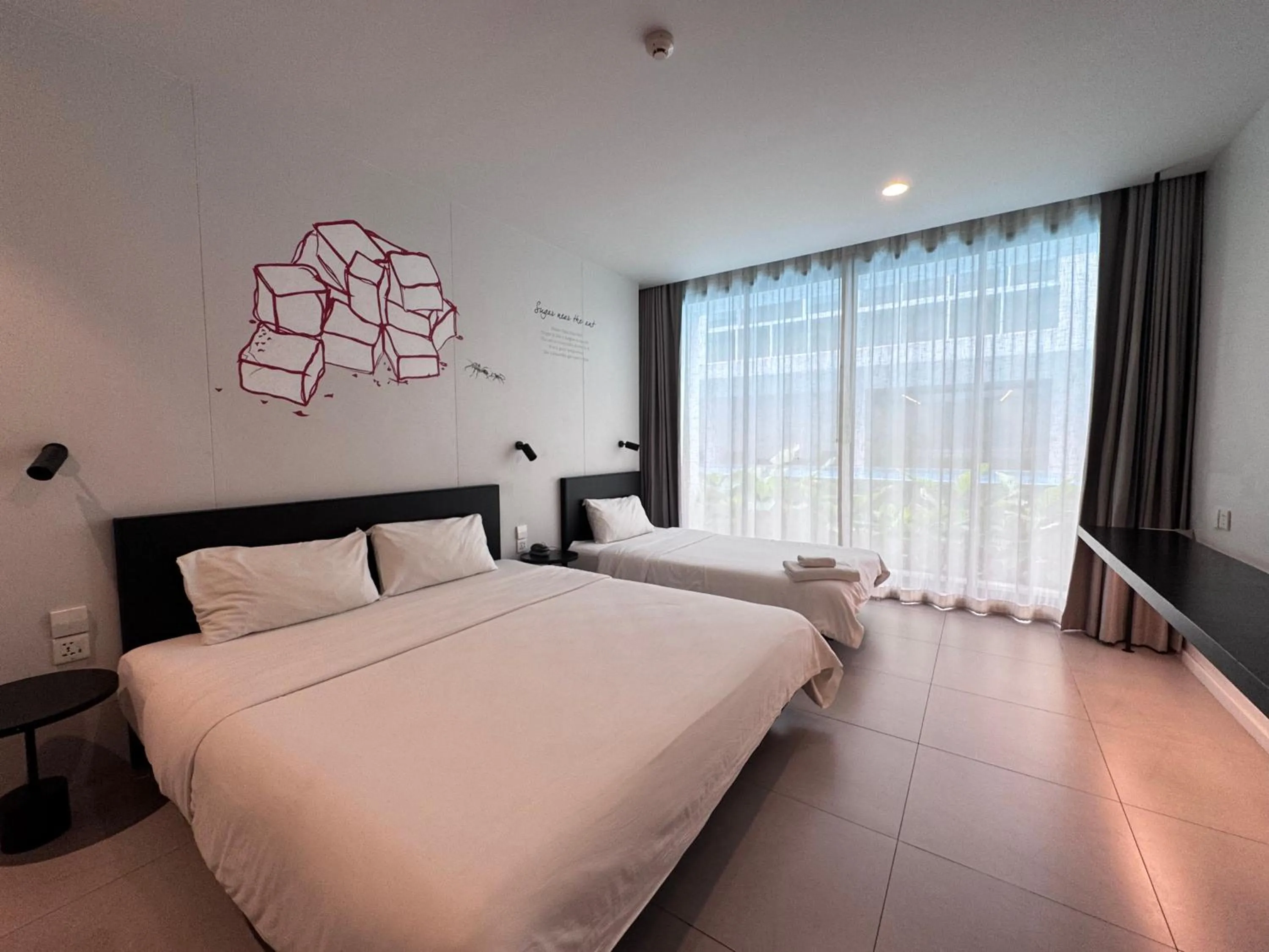 Bed in CHERN Bangkok