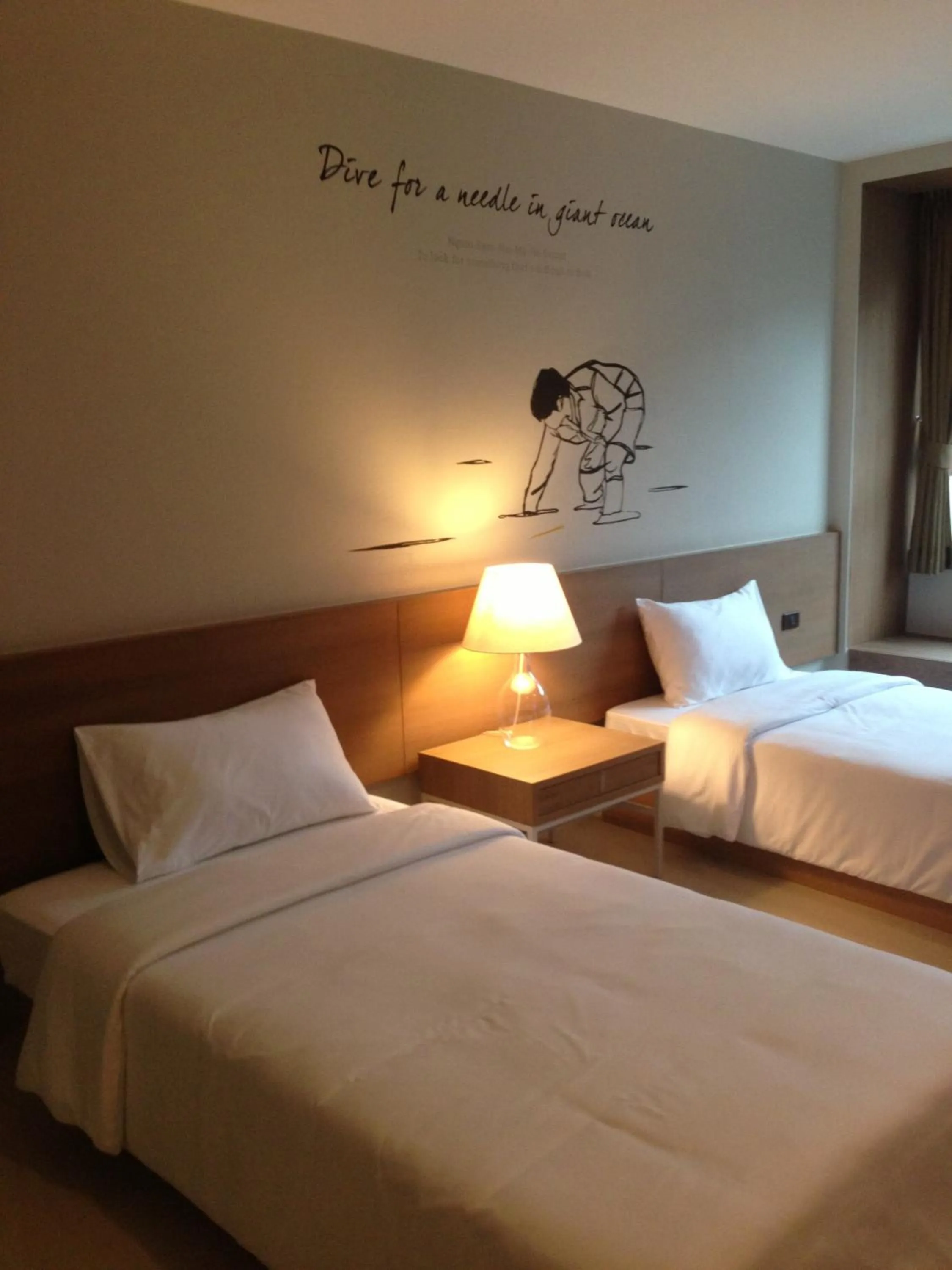 Bed in CHERN Bangkok