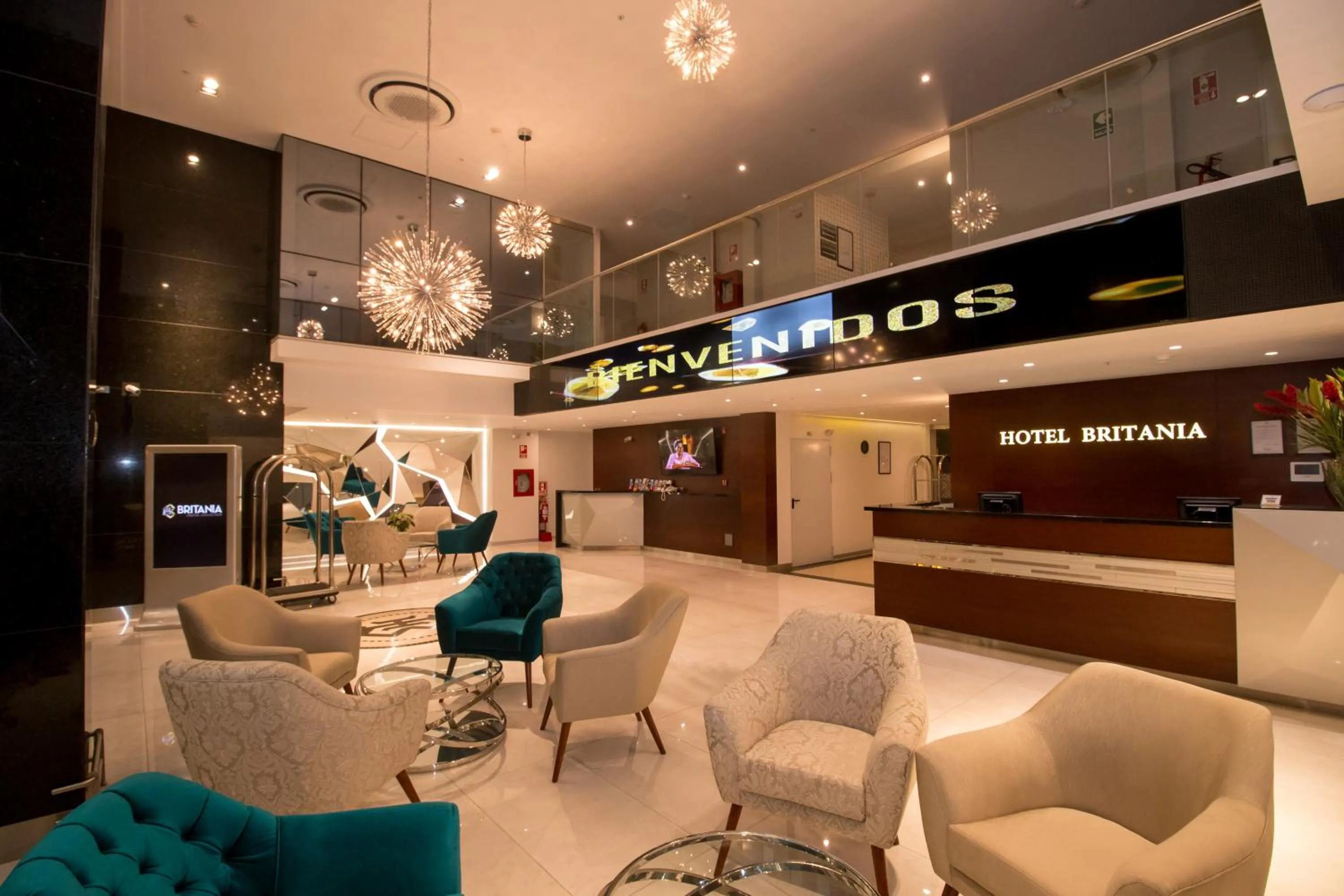 Living room in Hotel Britania Crystal Collection