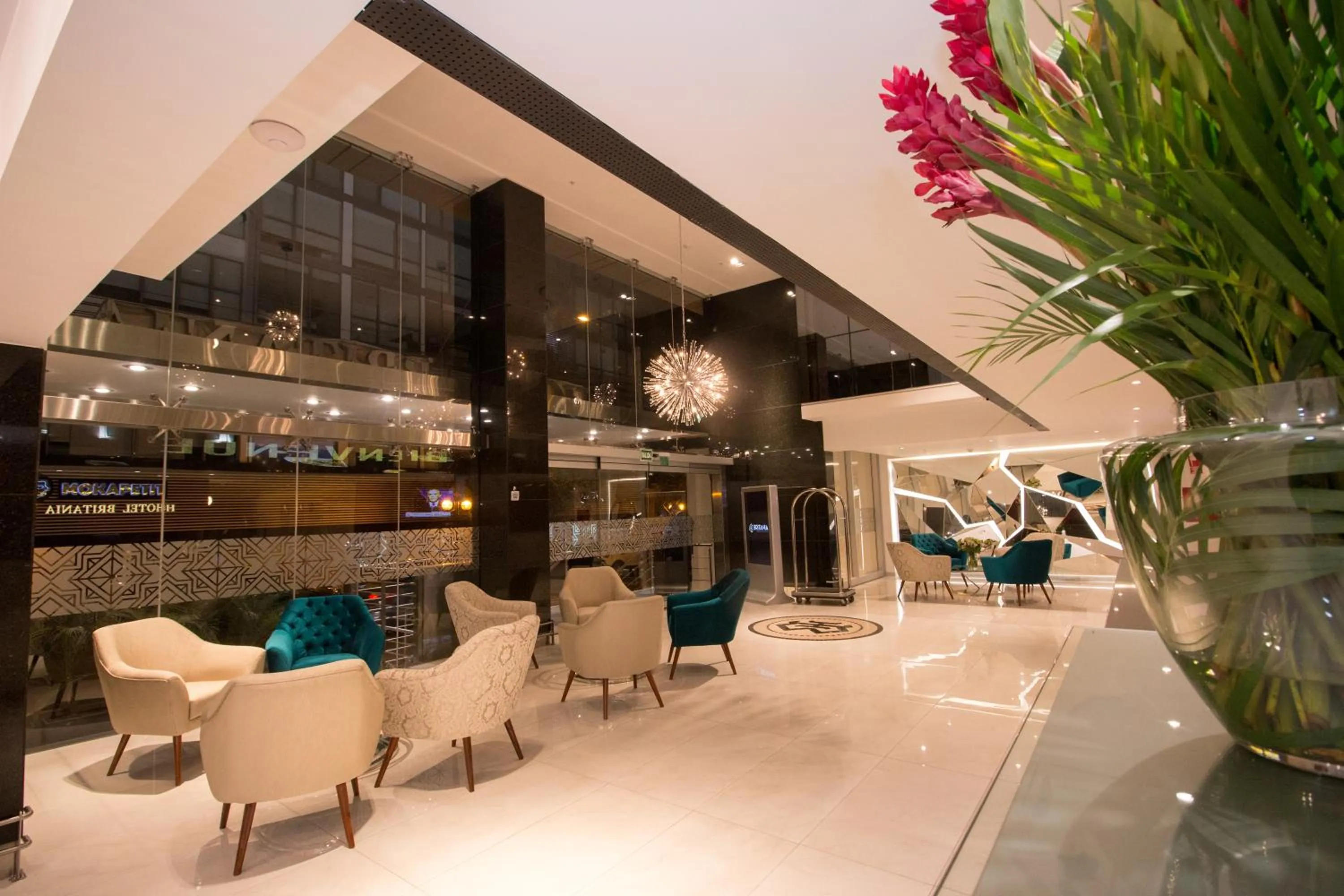 Living room in Hotel Britania Crystal Collection