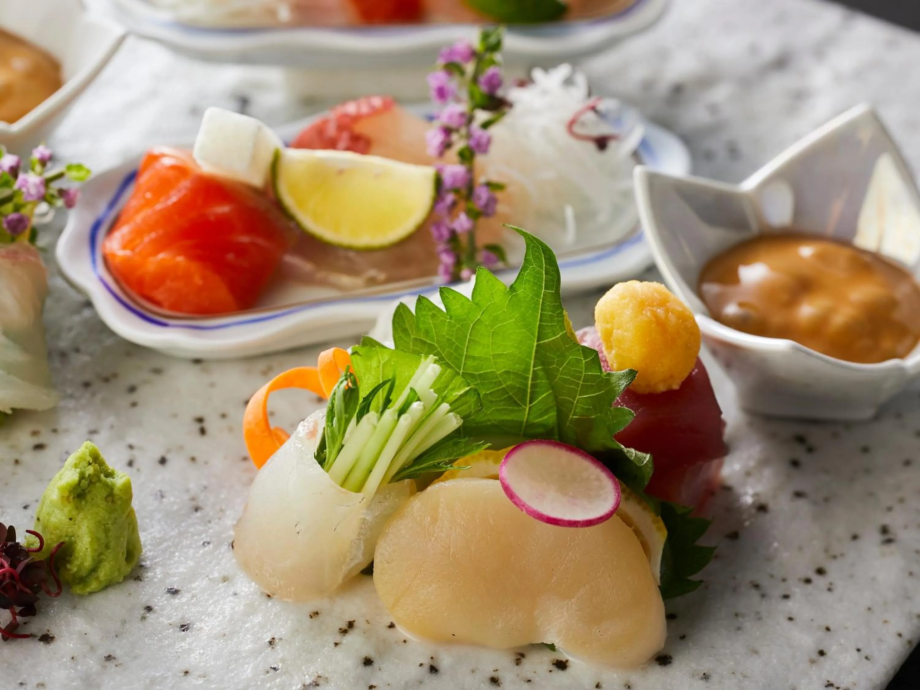 Dinner in KAMENOI HOTEL Yamato Heguri